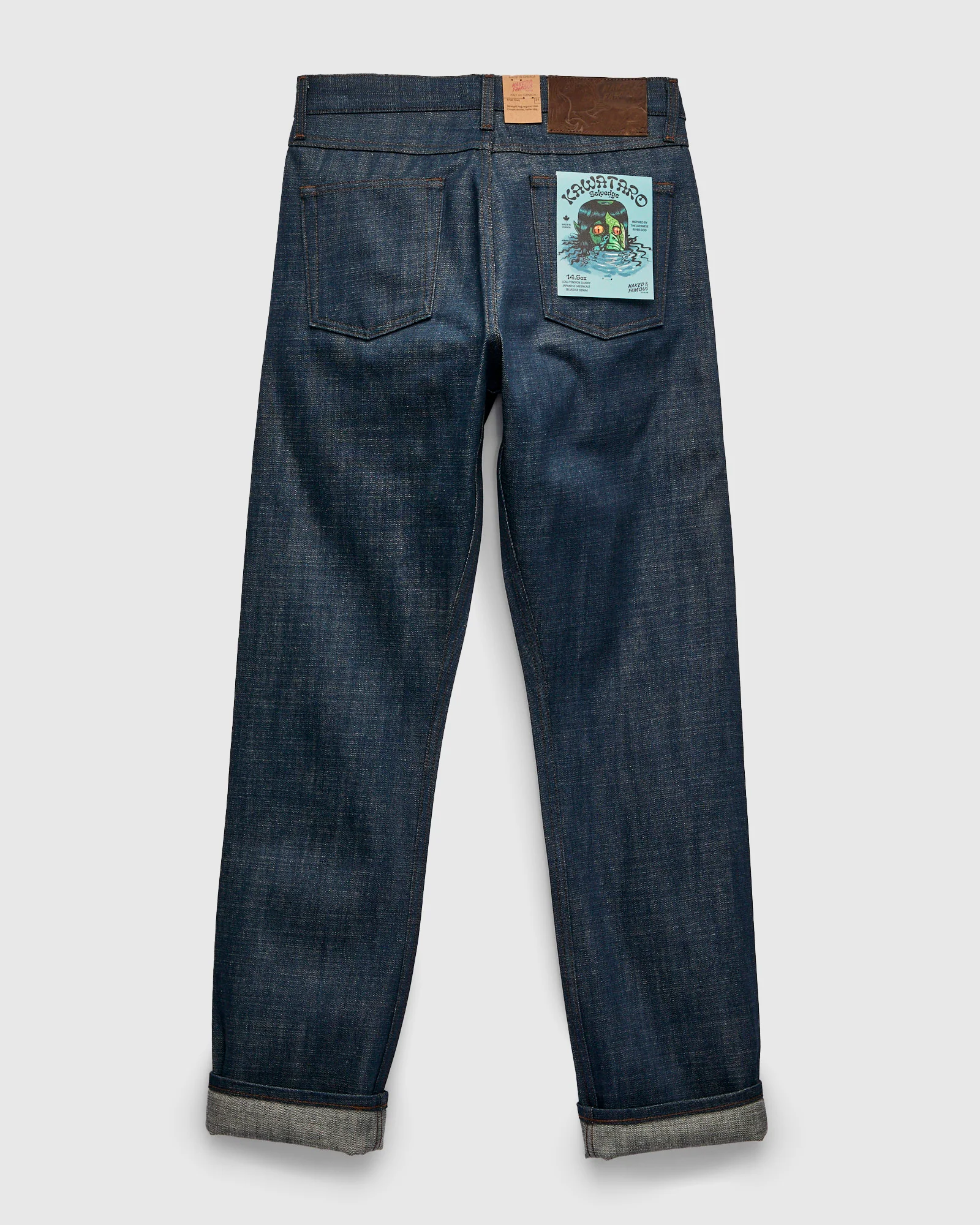 "Kawataro" 14.5oz Greencast Selvedge Denim - True Guy Fit - Image 3