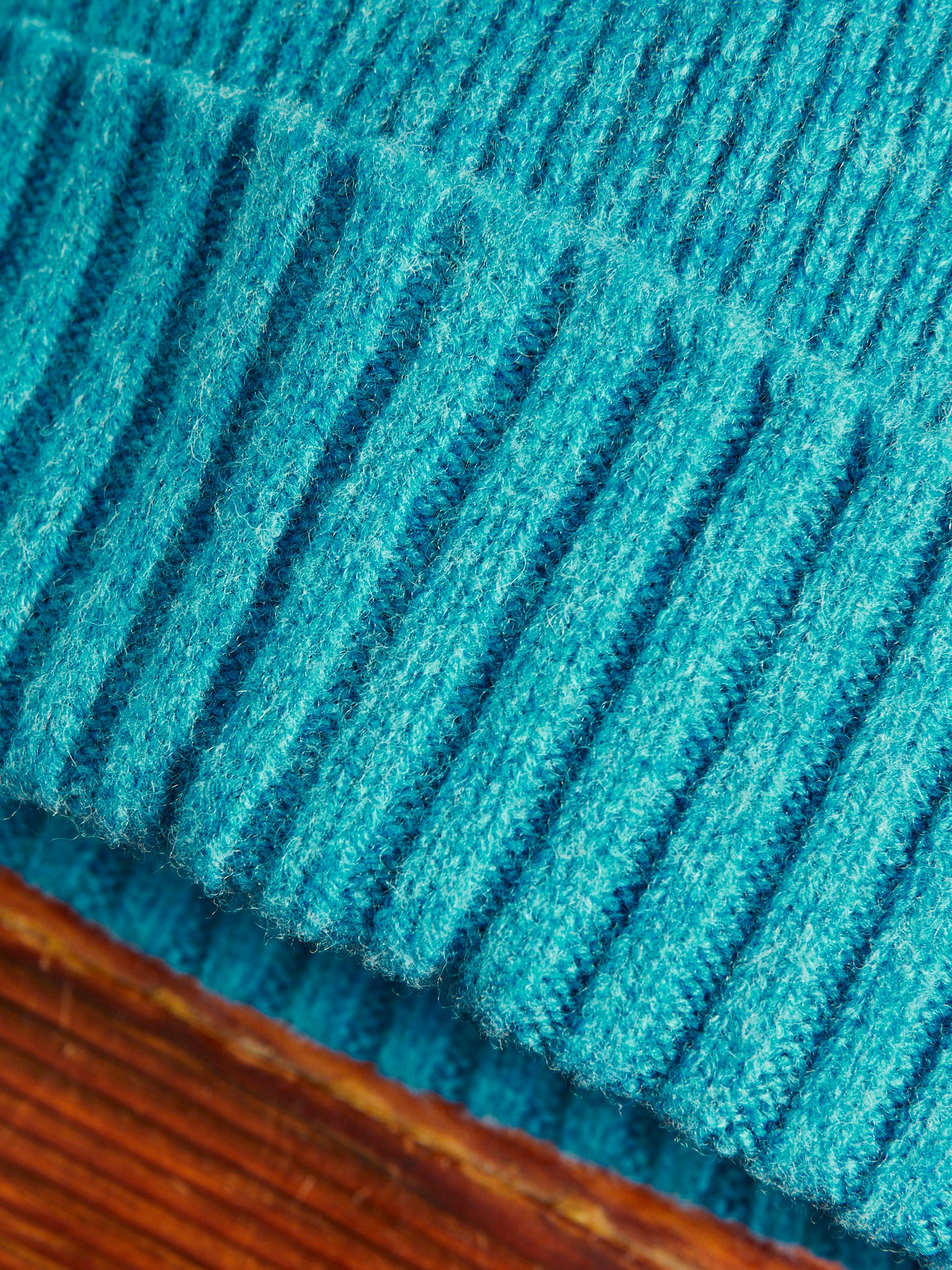 "King Jammy" Wool Beanie in Mint Love - Image 2
