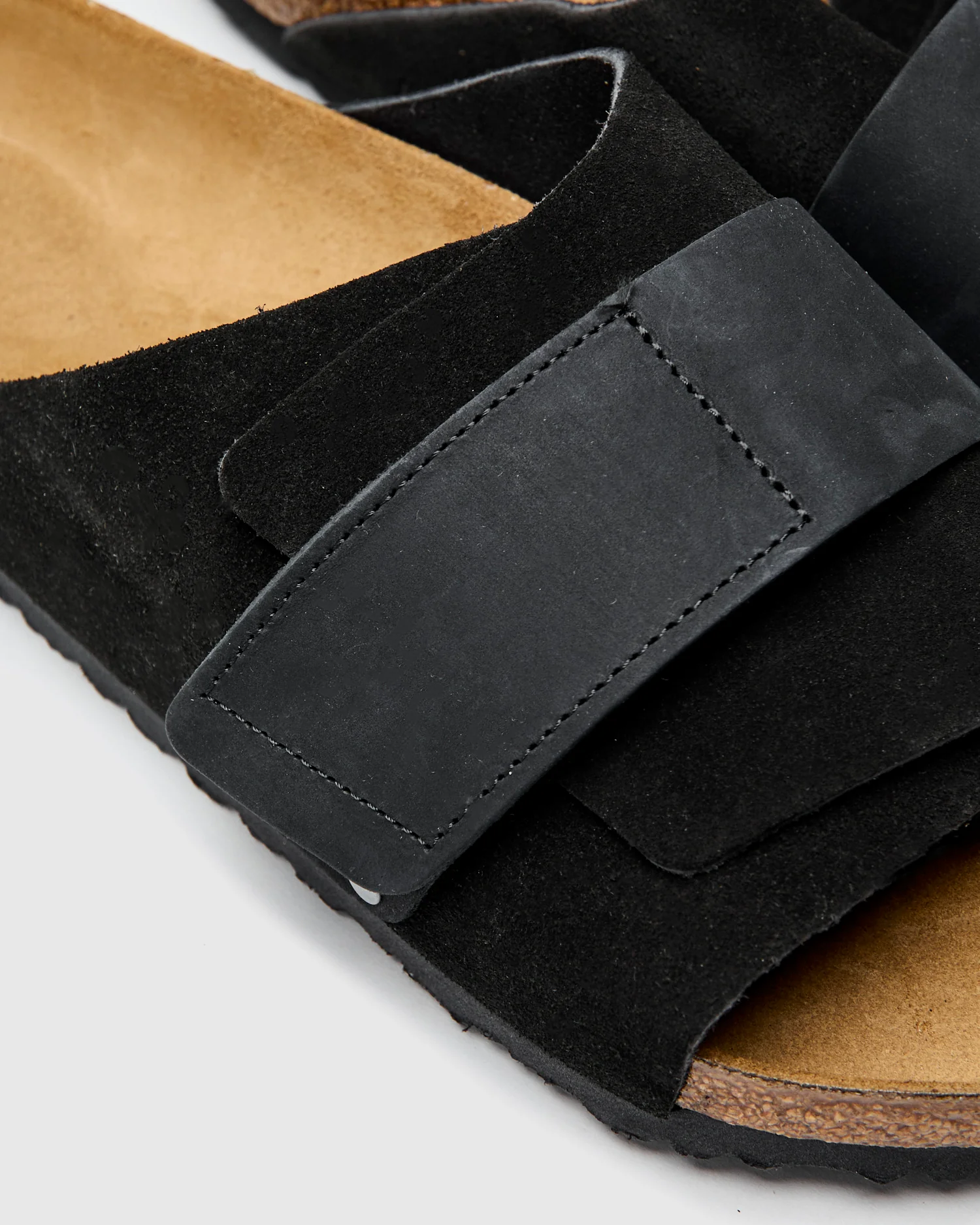 Kyoto Sandal in Black Suede Roughout - Image 7