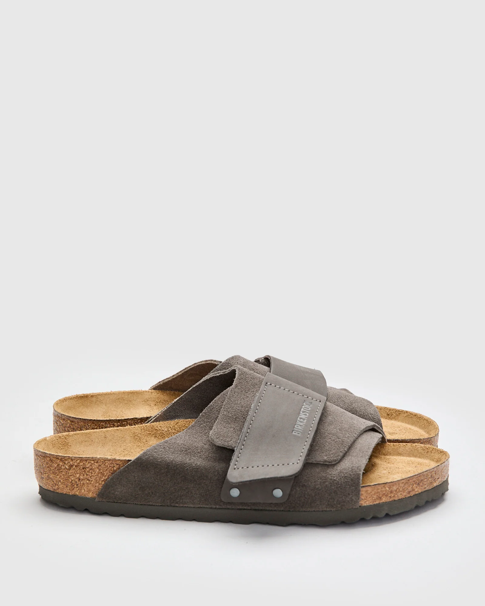 Kyoto Sandal in Concrete Grey Suede - Image 3