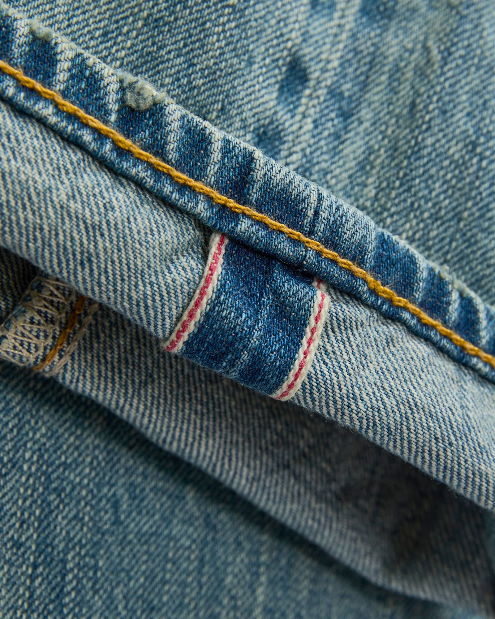 "Lawton Wash" 11oz Selvedge Denim - High Slim Fit - Image 8
