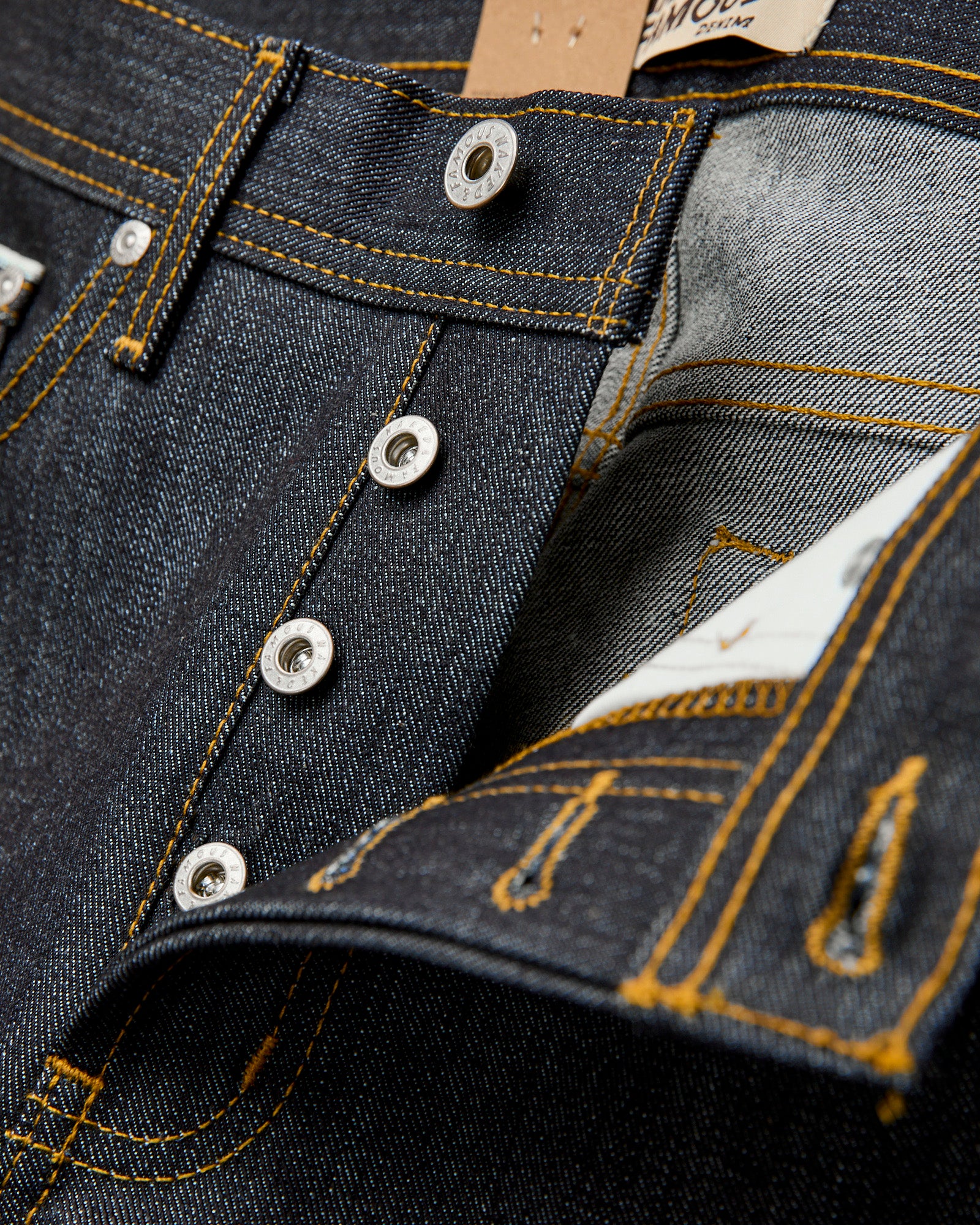 "Left Hand Twill" 13.75oz Selvedge Denim - Strong Guy Fit - Image 10