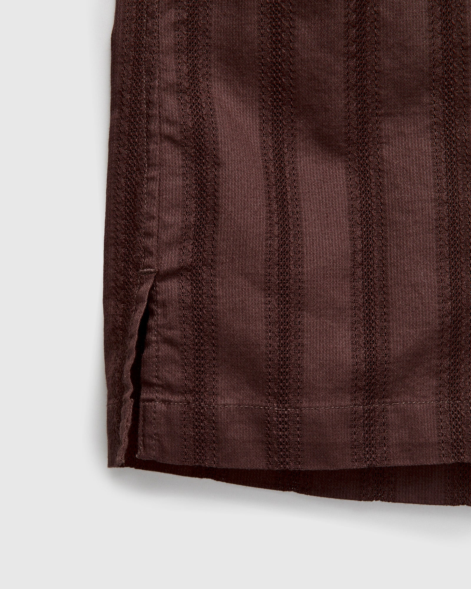 Leisure Shirt in Brick Lace Weave - Image 6