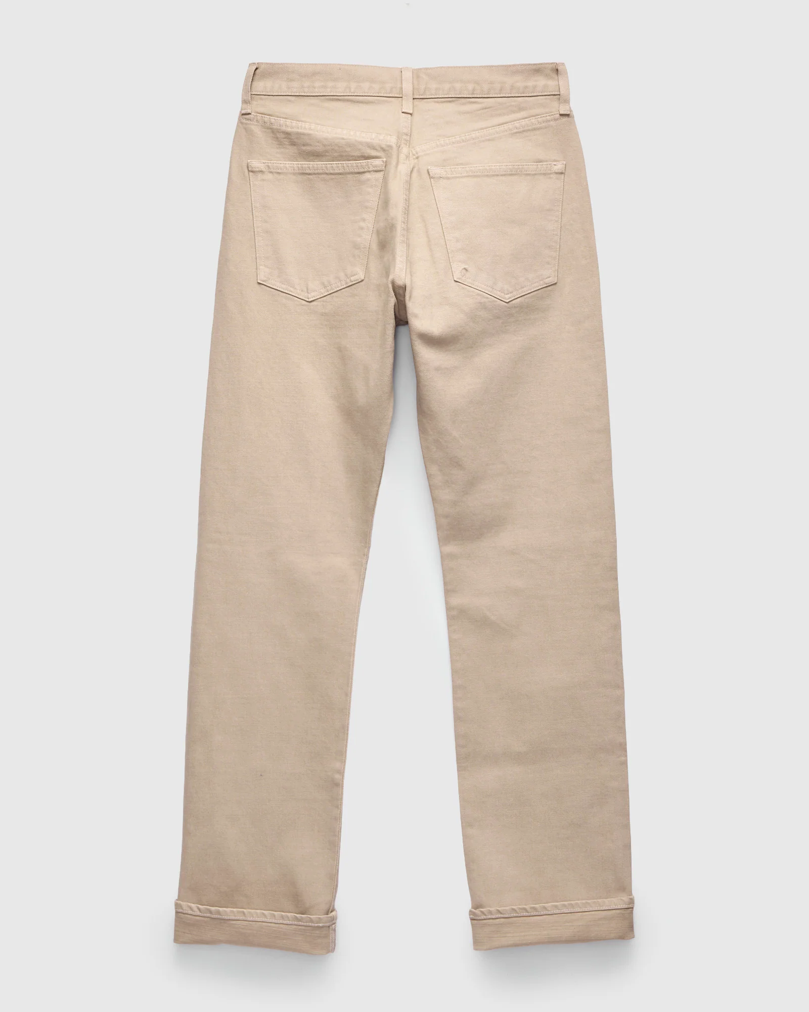 "Lewis" 14oz Stretch Selvedge Denim in Desert Rinse - Image 2