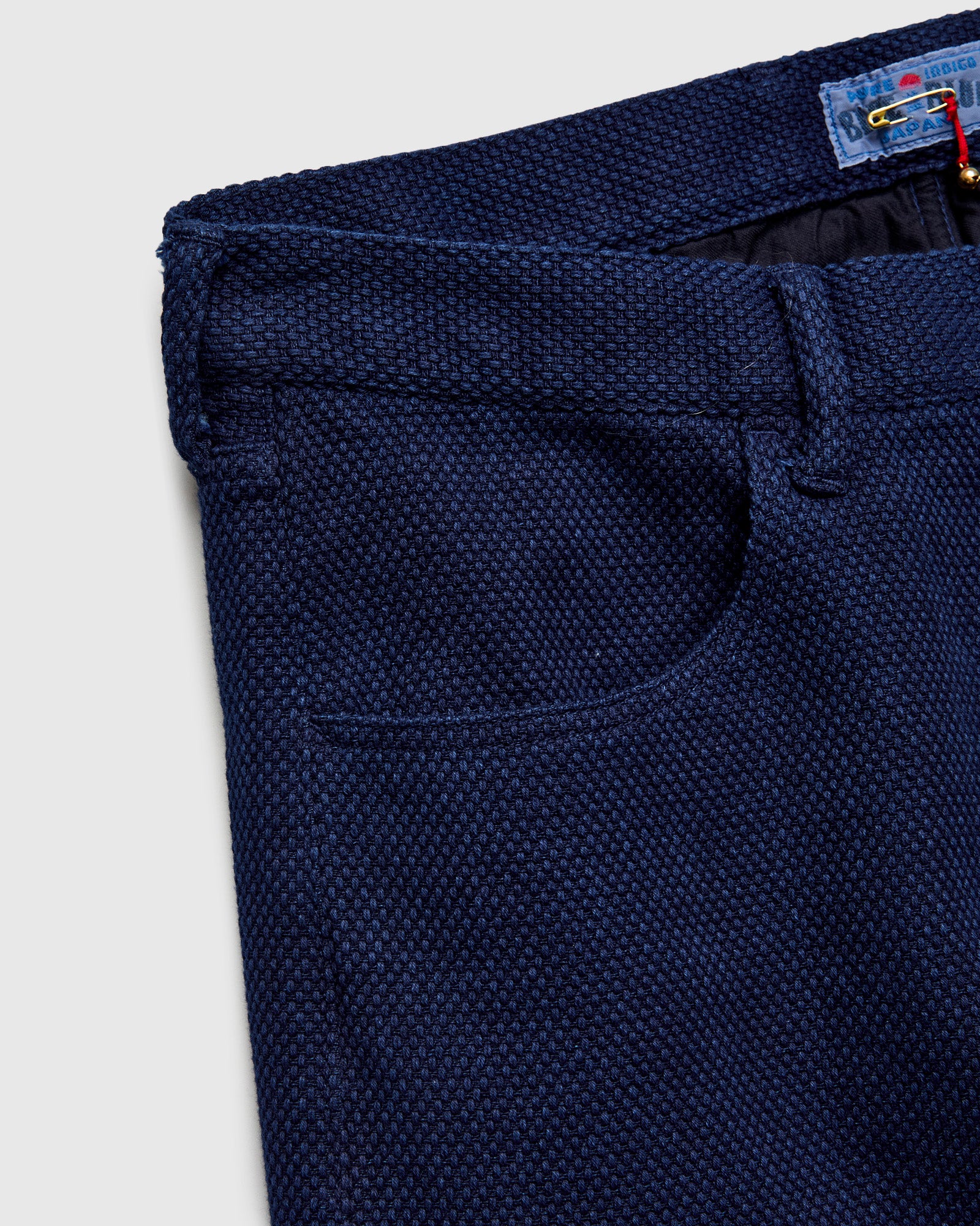 Light Sashiko Jeans in Pure Indigo - Image 4