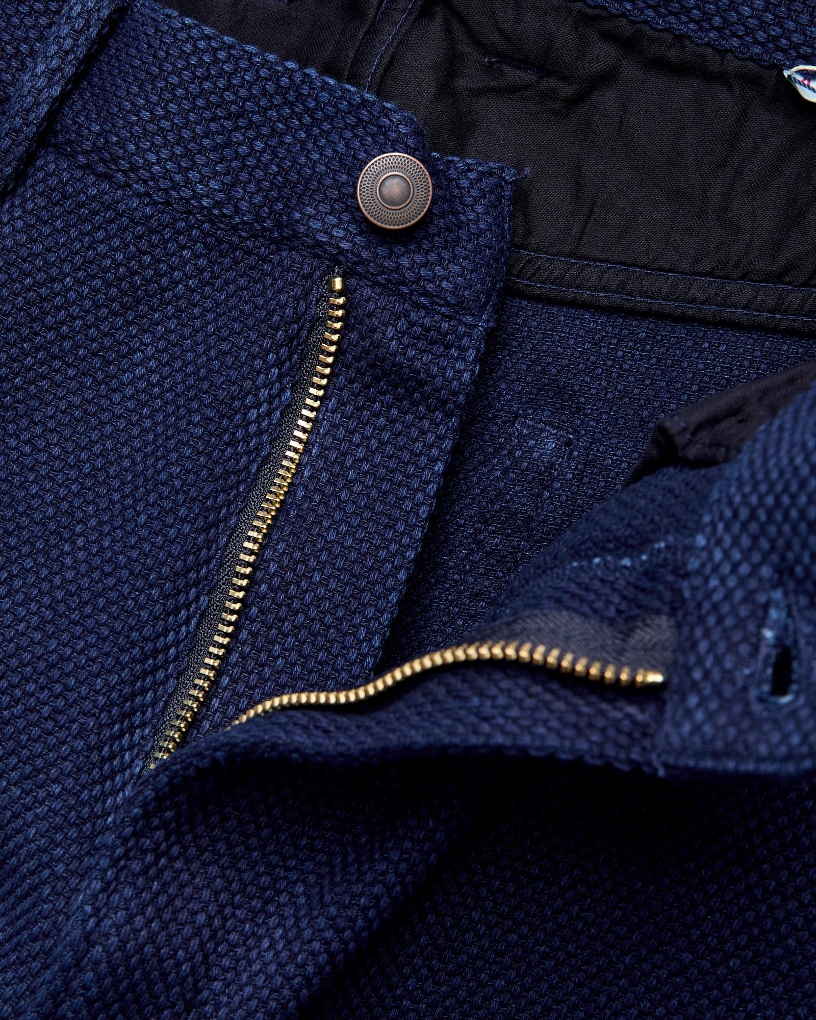 Light Sashiko Jeans in Pure Indigo - Image 6