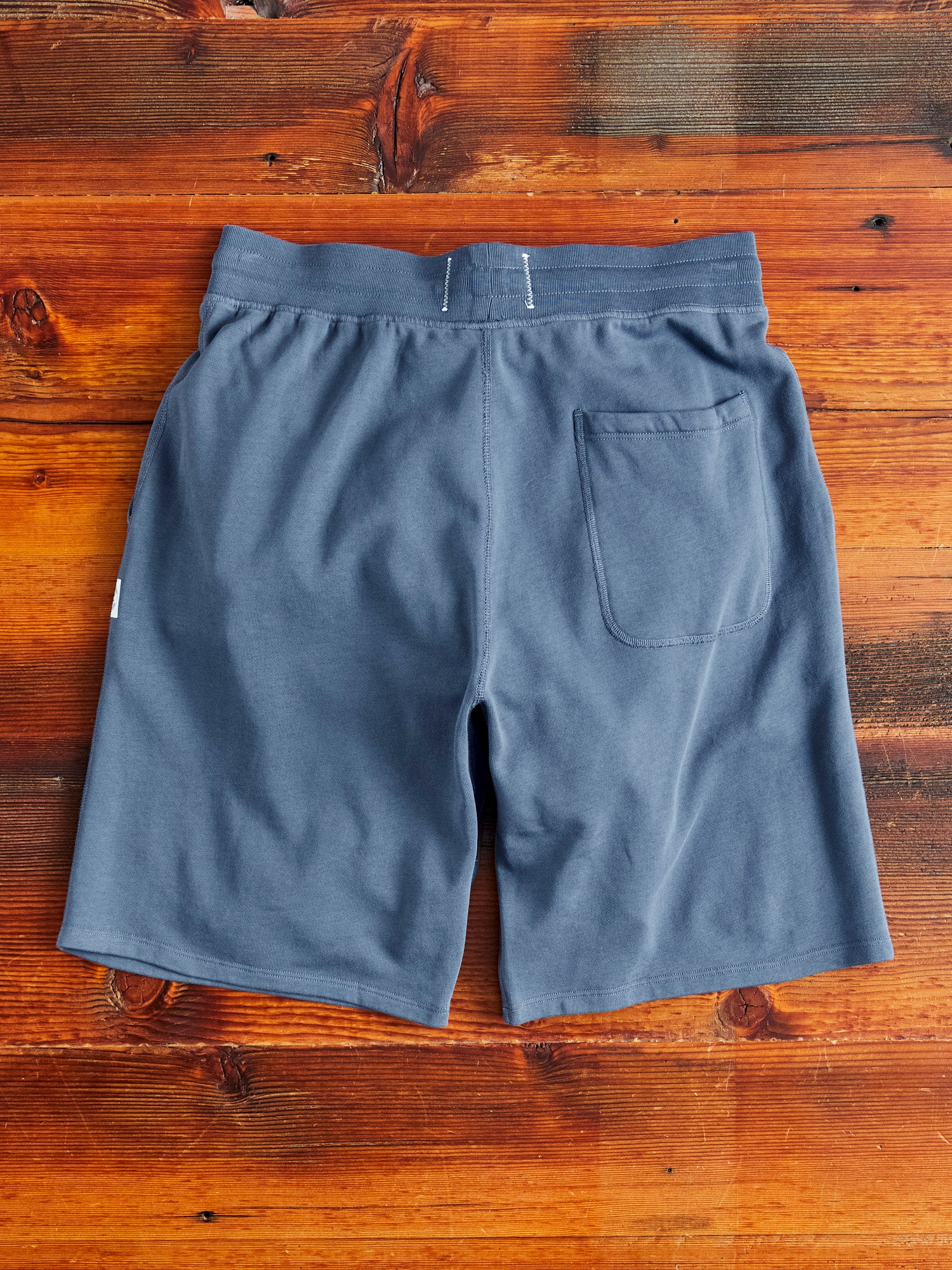 Lightweight Terry Sweatshort in Washed Blue - Image 7