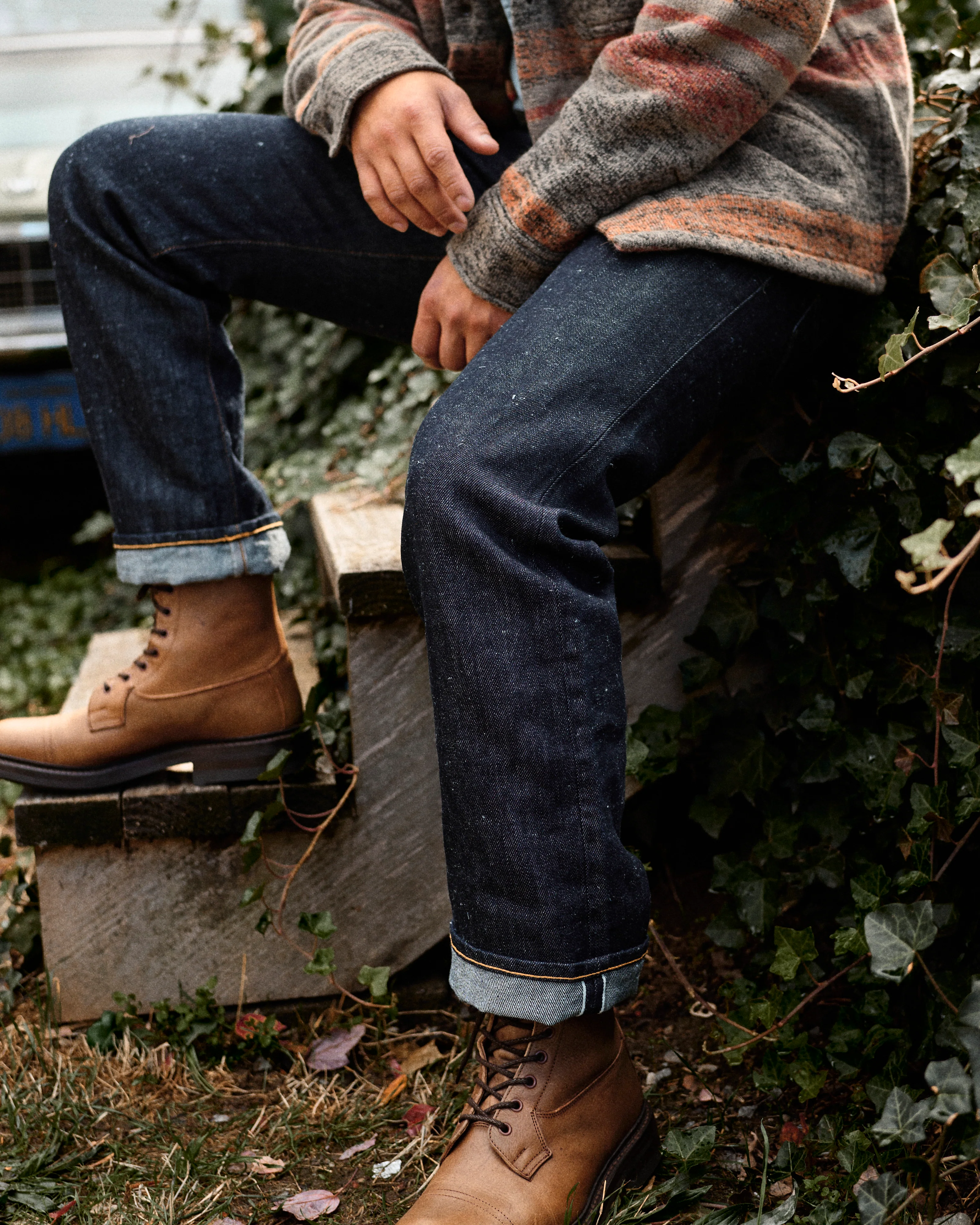 LIMITED EDITION 13.5oz Hemp Selvedge Denim - Vintage 5-Pocket Full Straight Fit - Image 12