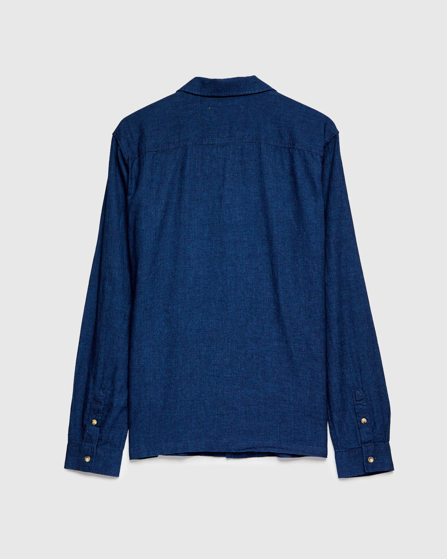 Linen Tain Shirt in Indigo - Image 2