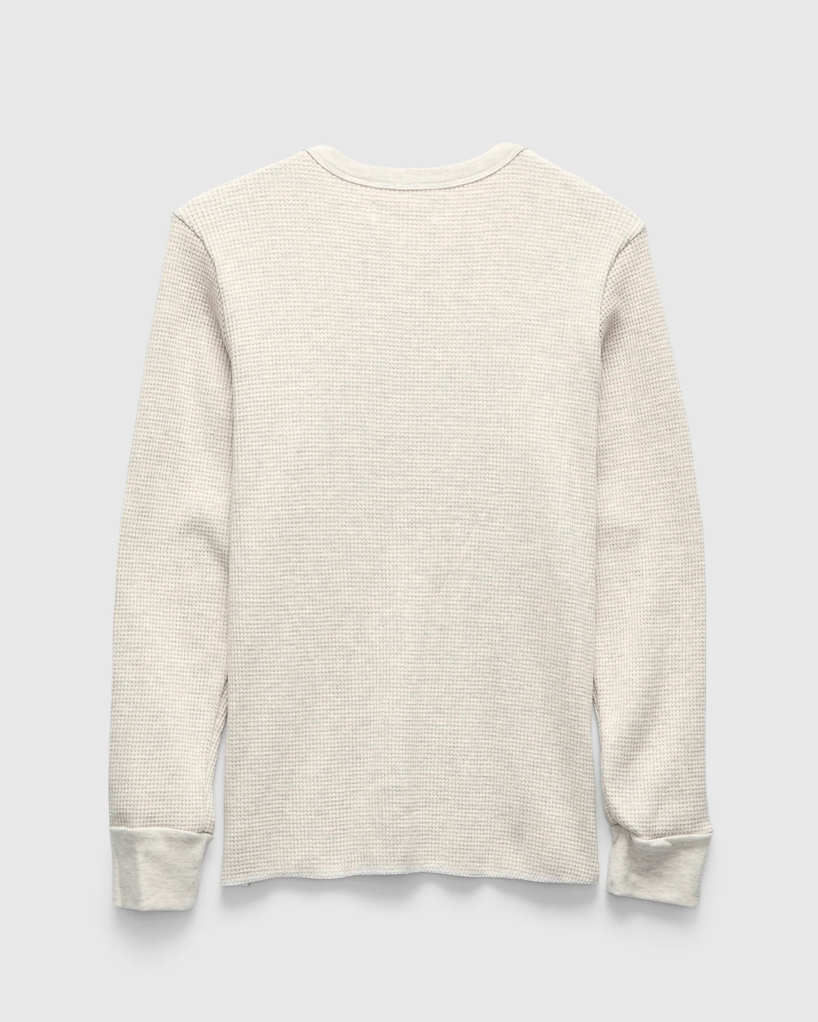 Long Sleeve Thermal Crew in Ash - Image 2