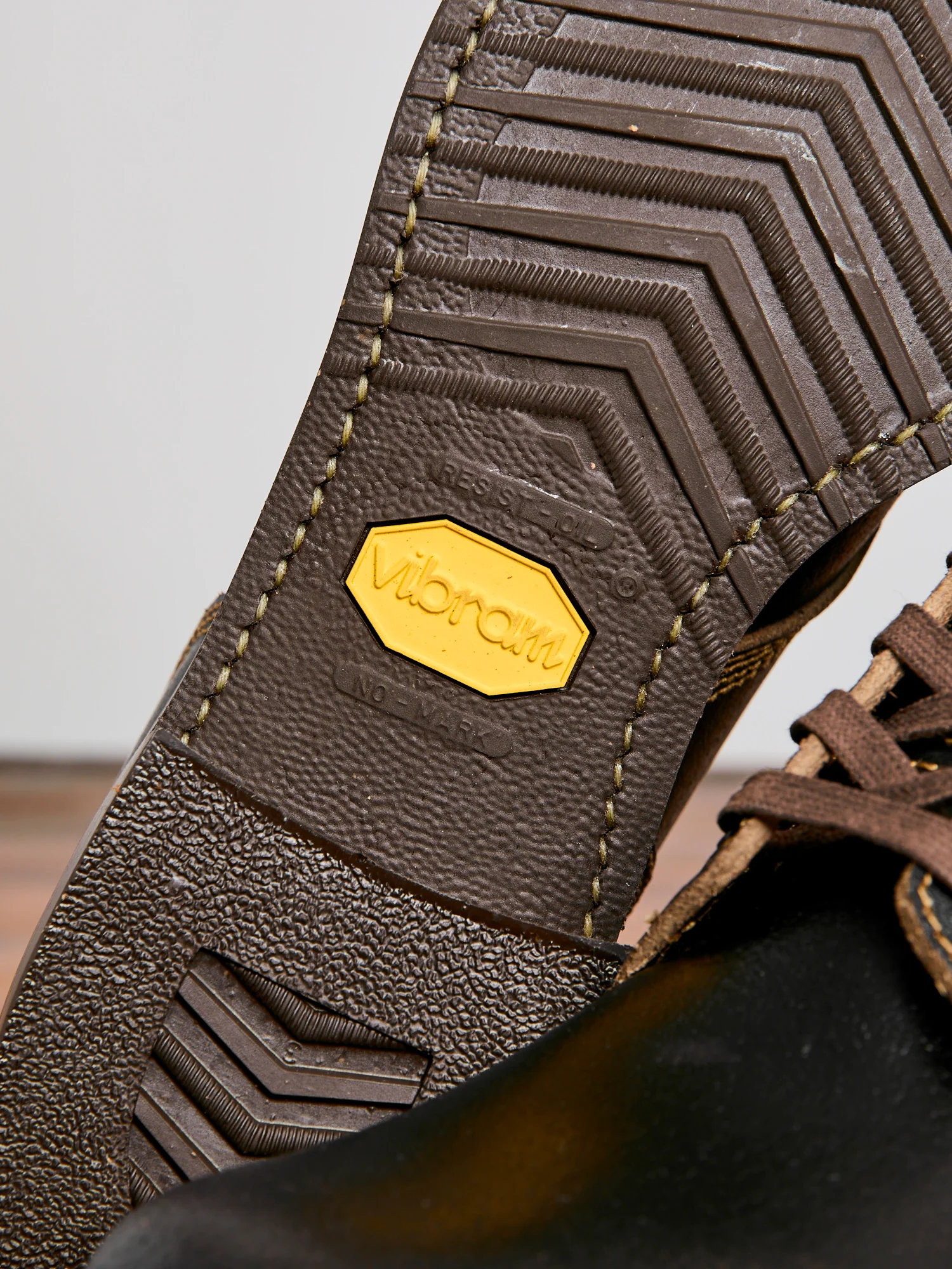 M-43 Service Shoe Boot in Horween Waxed Flesh Dark Brown - Image 9