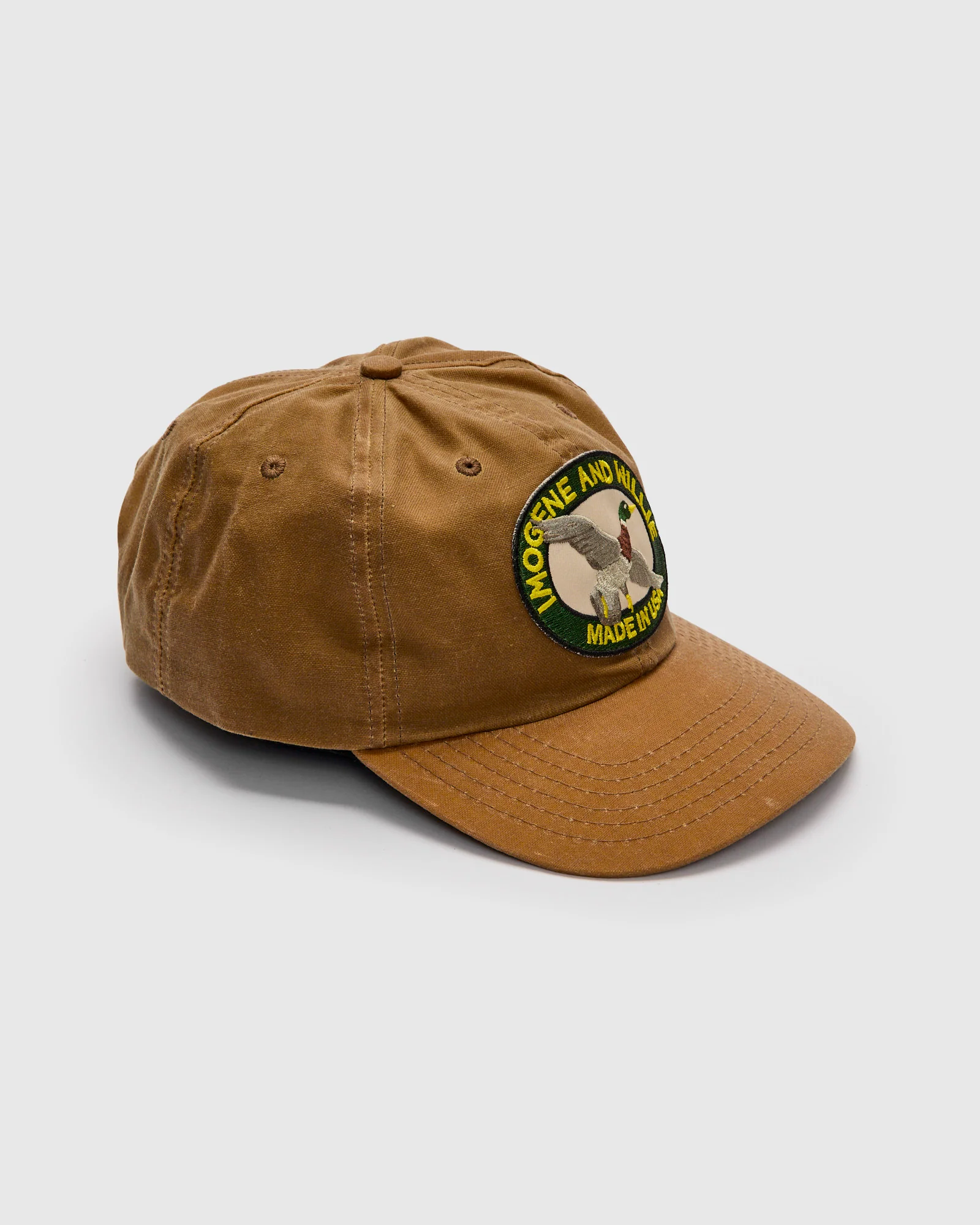 Mallard Cap in Waxed Tan