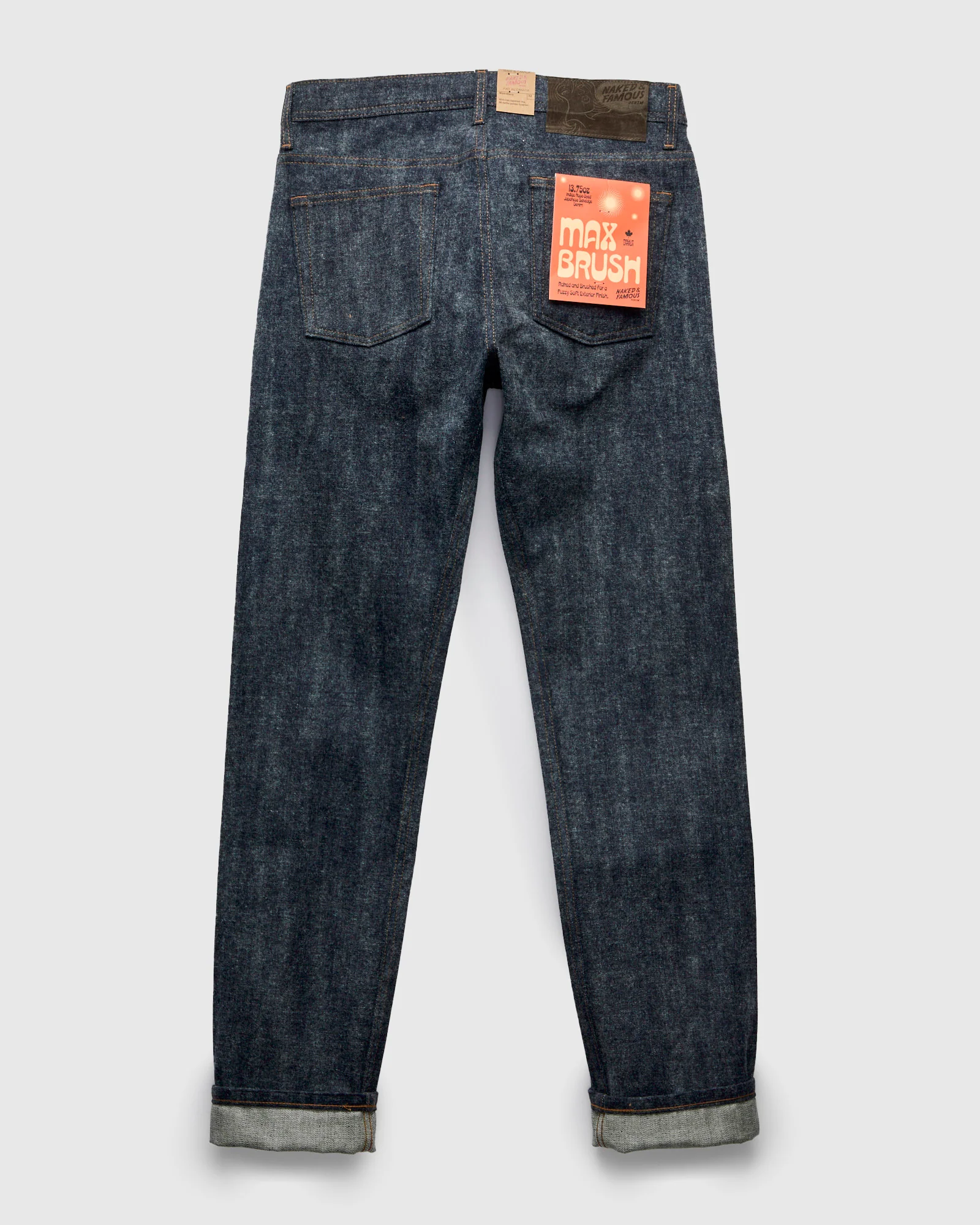 "Max Brush" 13.75oz Selvedge Denim - Weird Guy Fit - Image 3