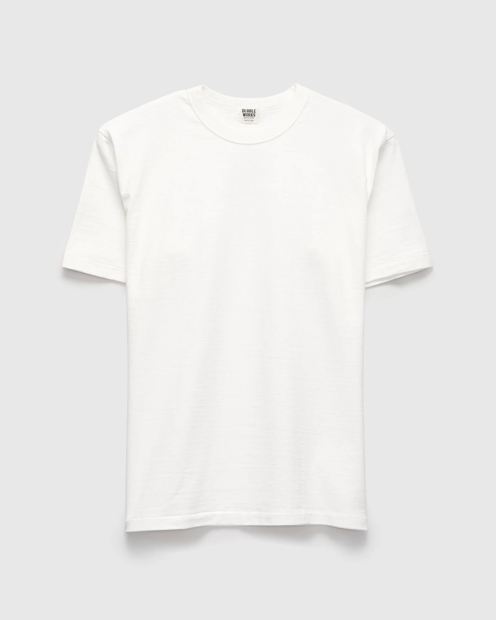 Fallen Cotton Slub Tee in Off White