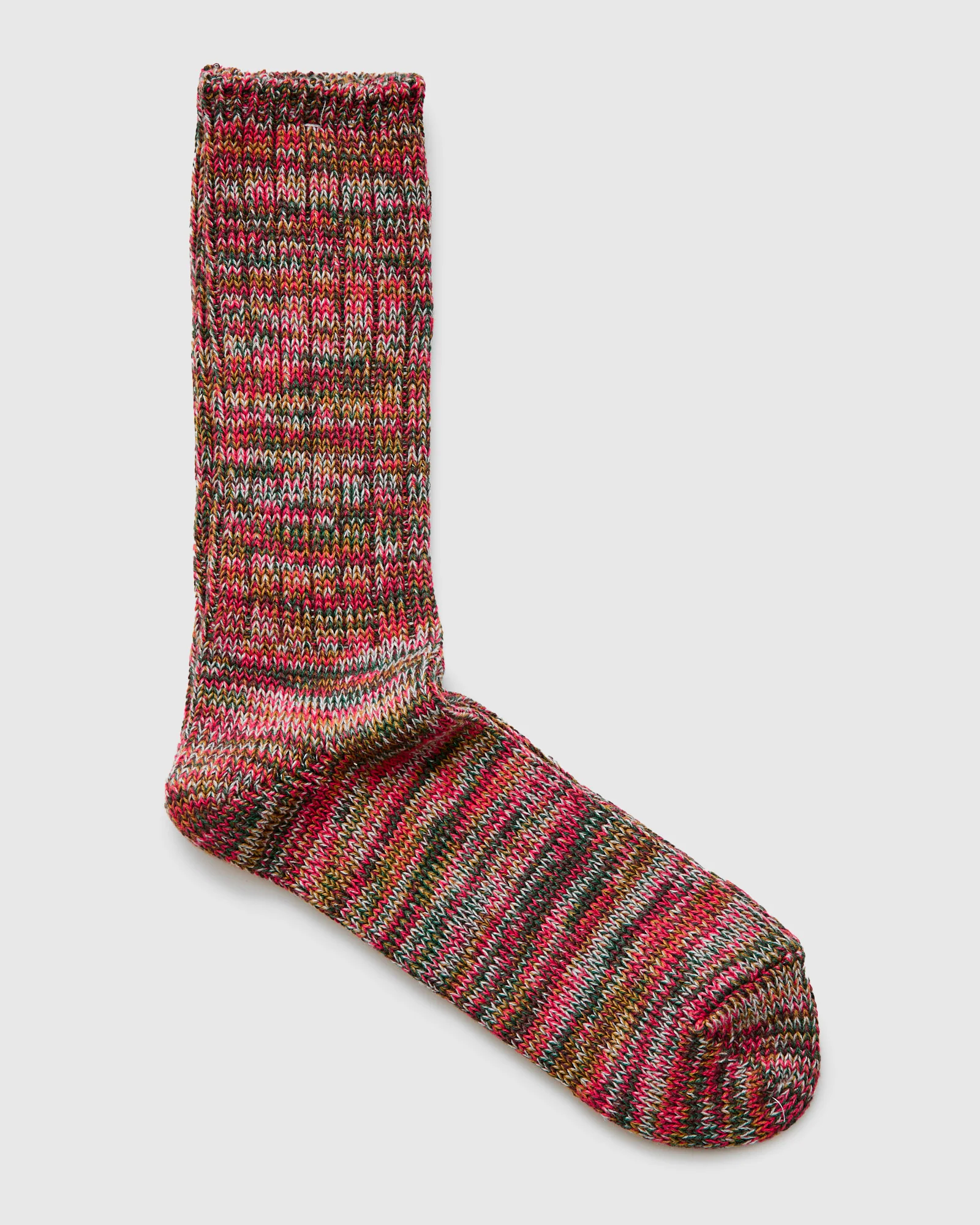 Melange Crew Sock in Kilauea - Image 2