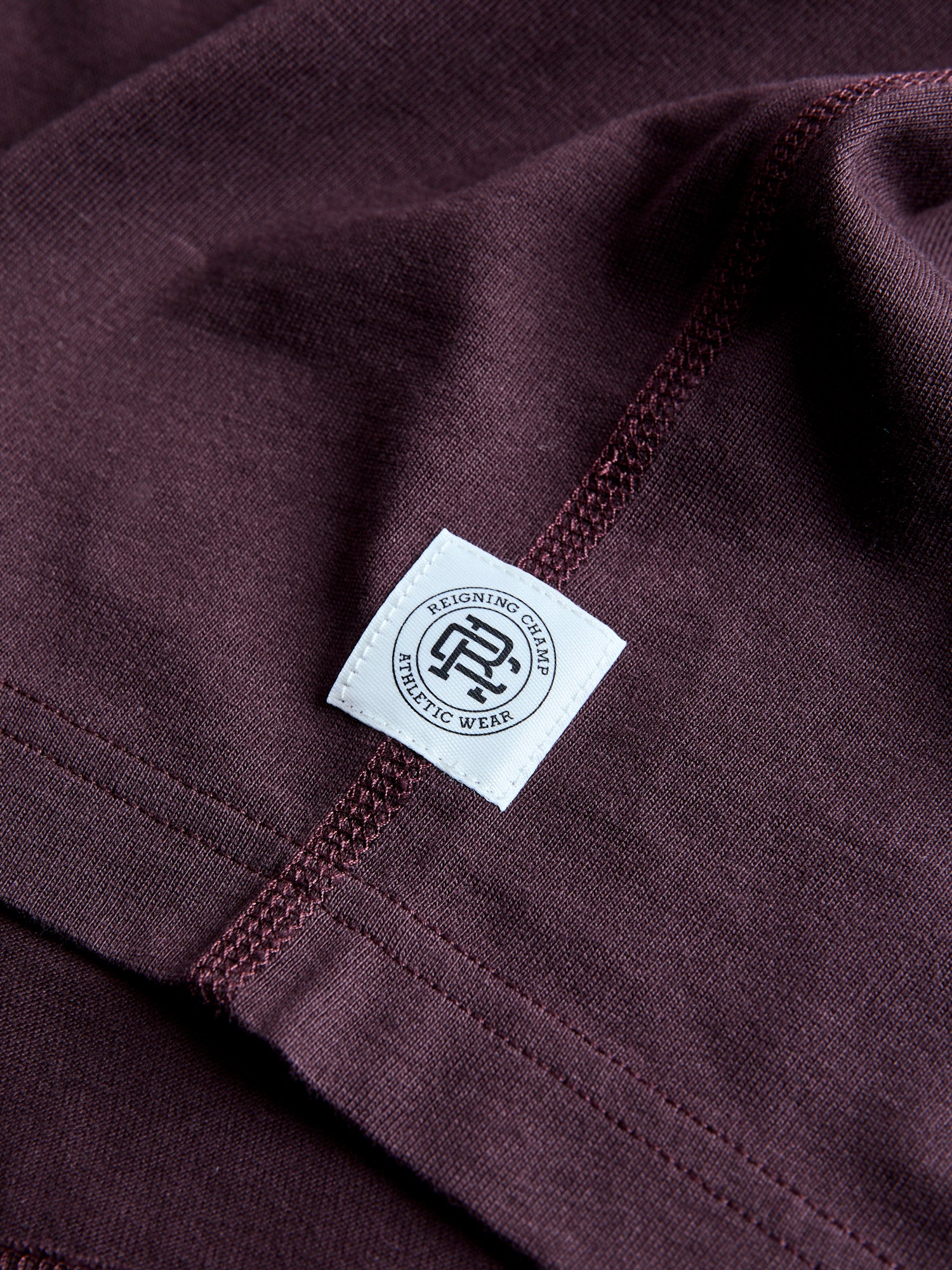 Midweight Long Sleeve T-Shirt in Oxblood - Image 6