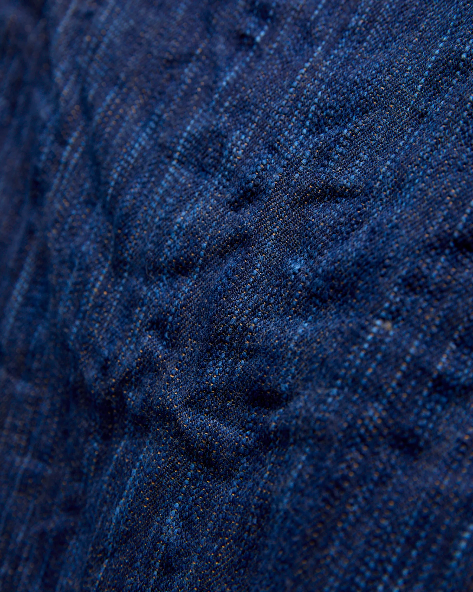 MIJ15 "Hand Dyed Natural Indigo x Kakishibu" 15oz Selvedge Denim - True Guy Fit - Image 10