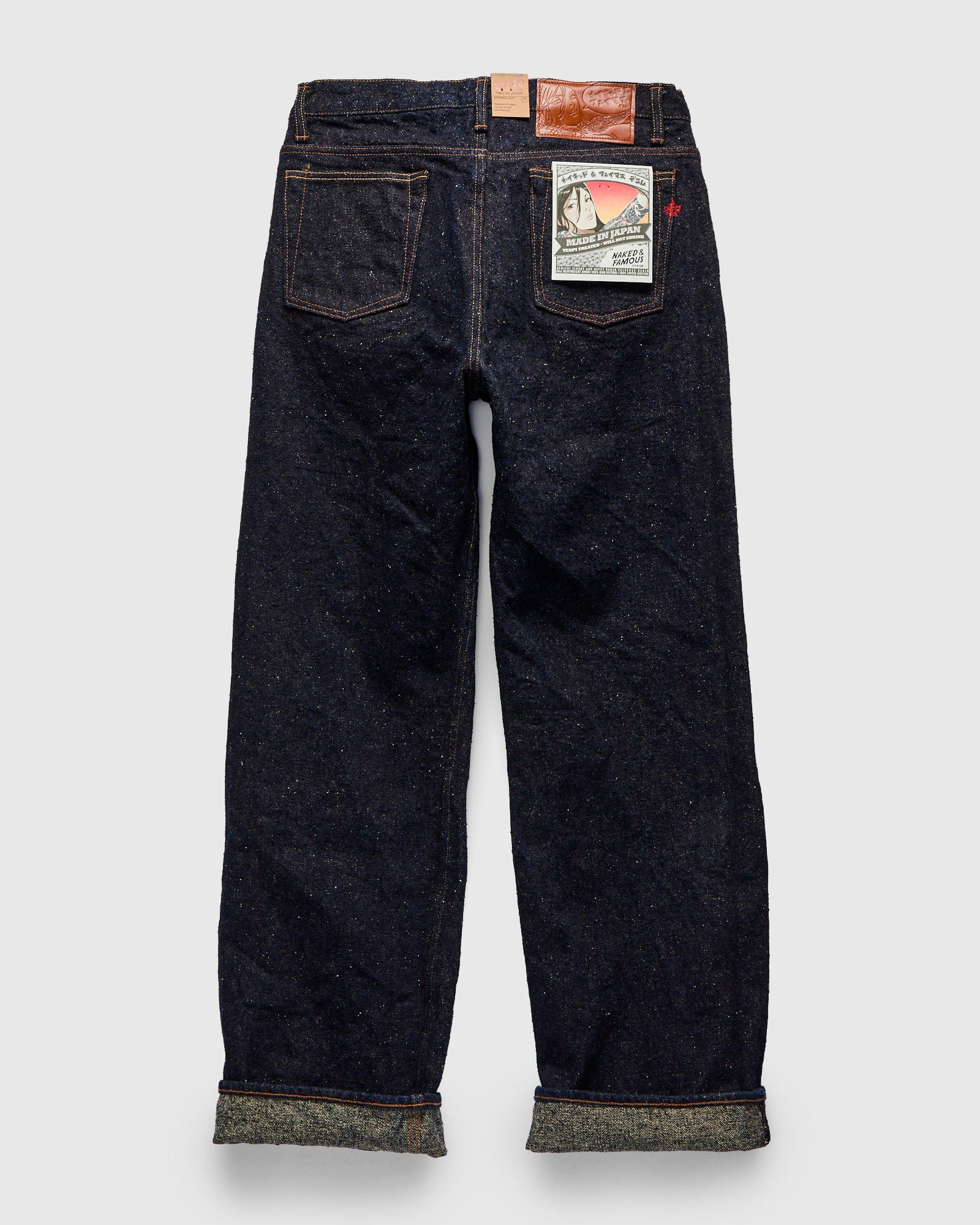 MIJ16 "Genseki Selvedge" 19oz Slub Selvedge Denim - Strong Guy Fit - Image 3