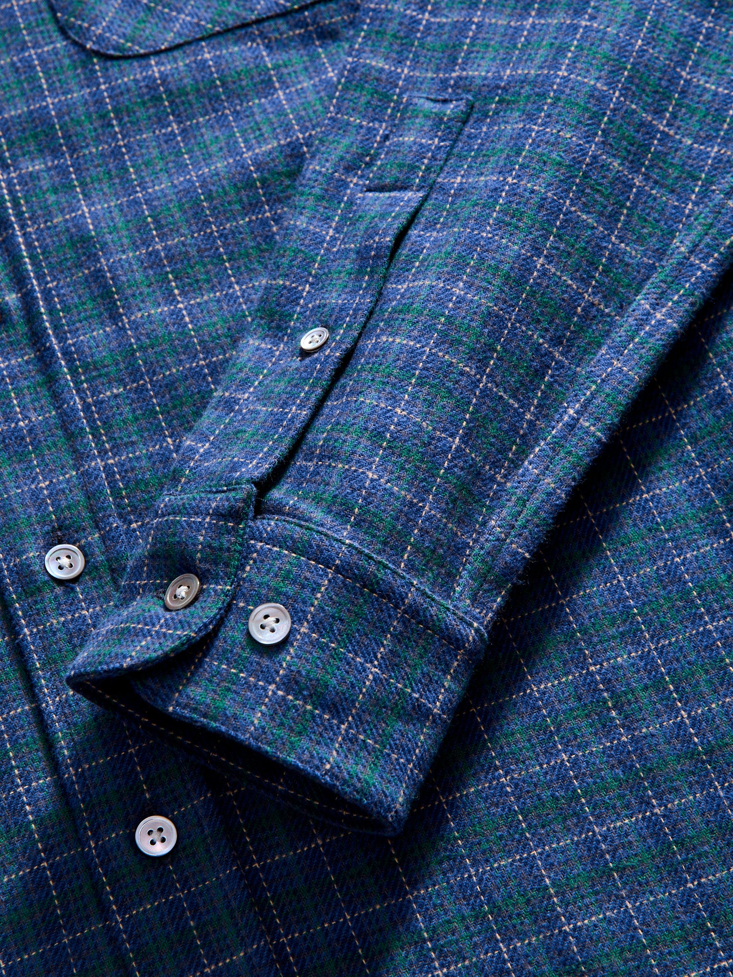 Minerva Button-Up Shirt in Blueish - Image 5