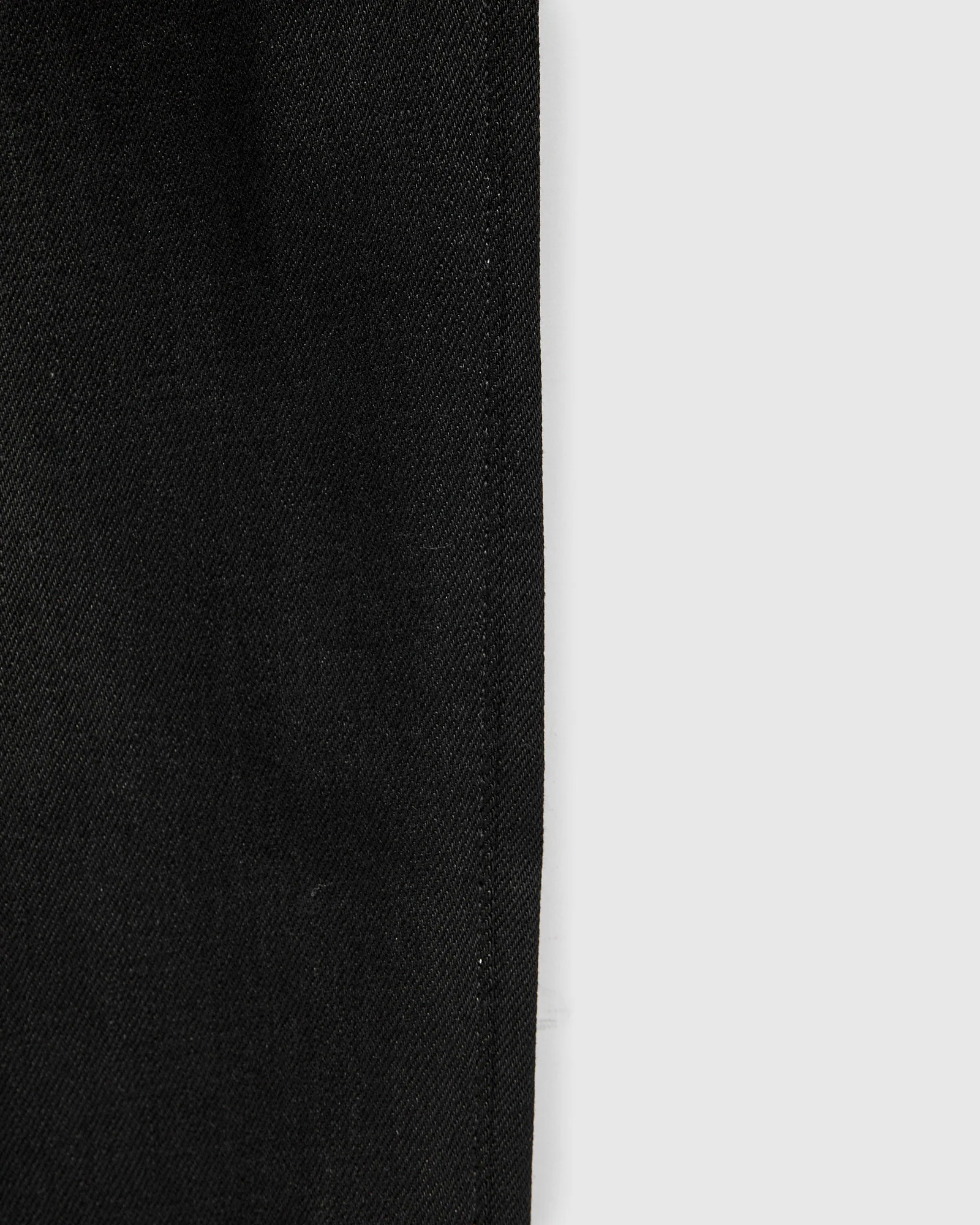 MMJZ1100 "Standard" 14.7oz Black Selvedge Denim - Straight Fit - Image 11