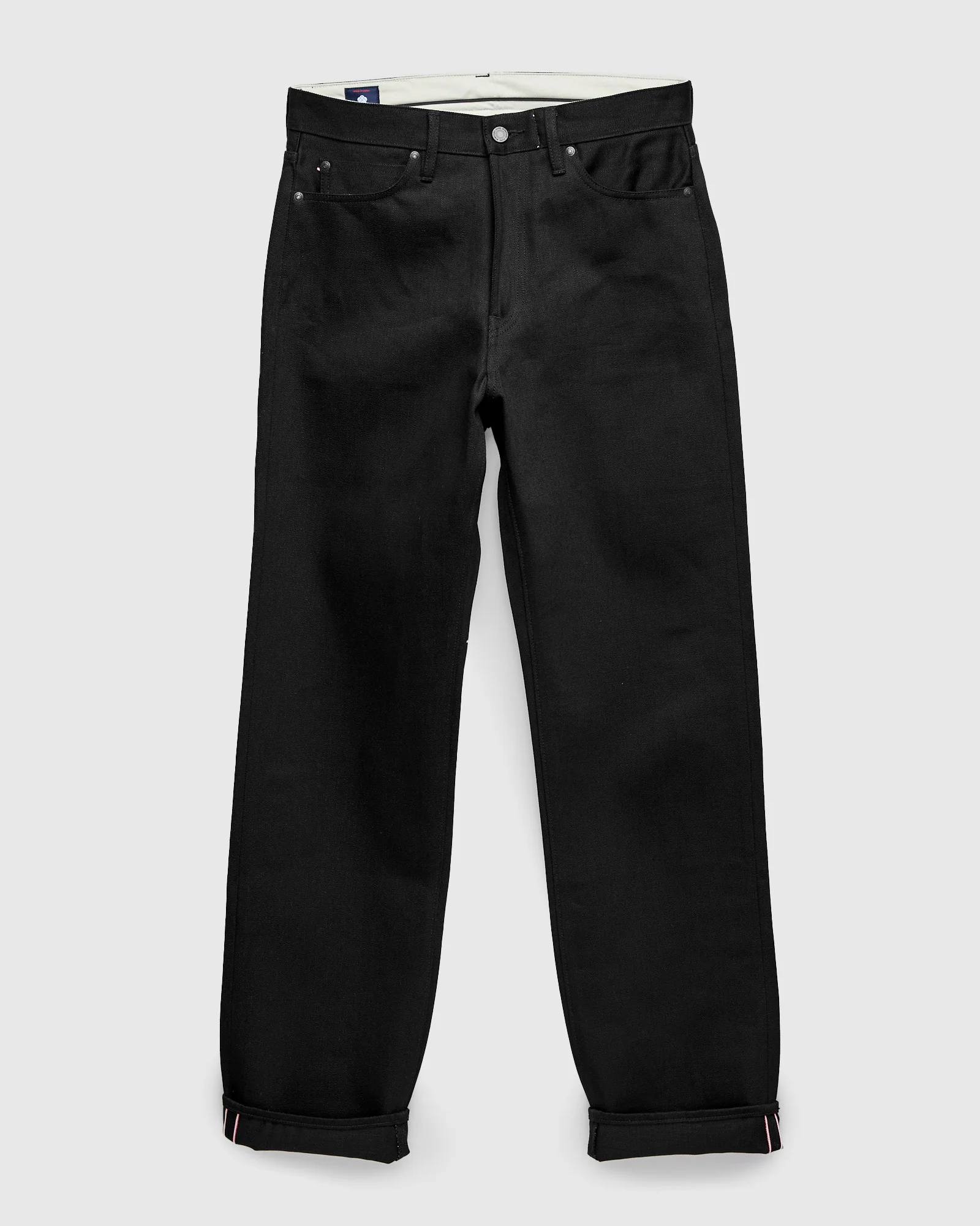 MMJZ1100 "Standard" 14.7oz Black Selvedge Denim - Straight Fit - Image 2