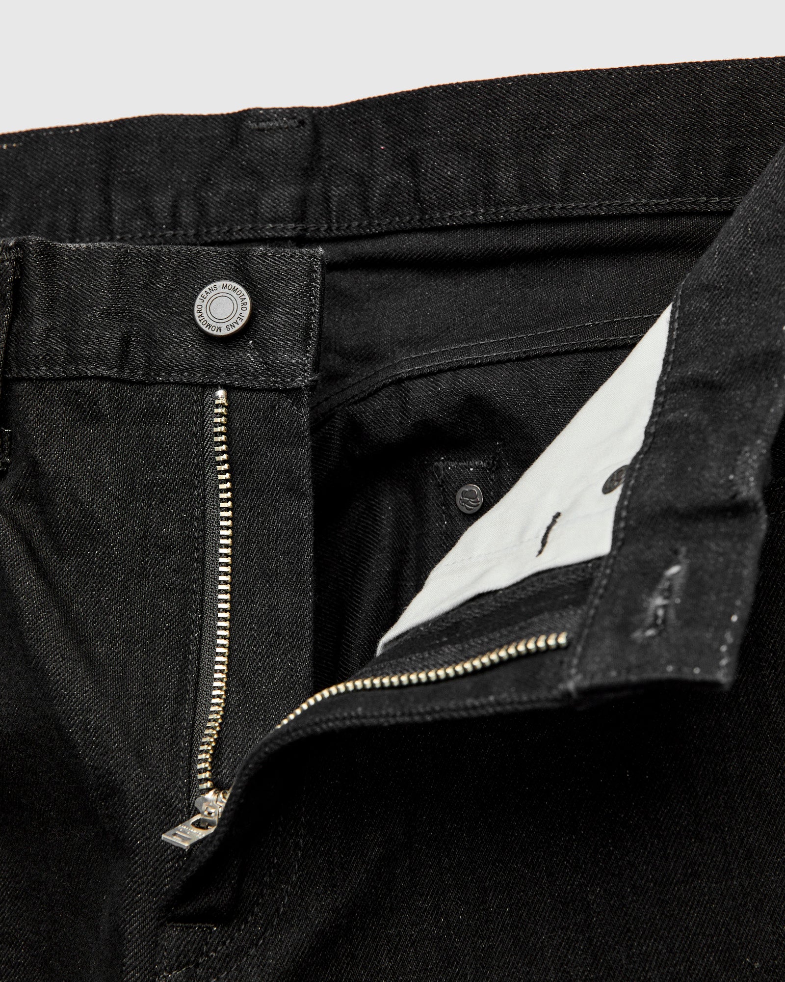 MMJZ1101 "Classic" 15.7oz Black Selvedge Denim - Straight Fit - Image 10