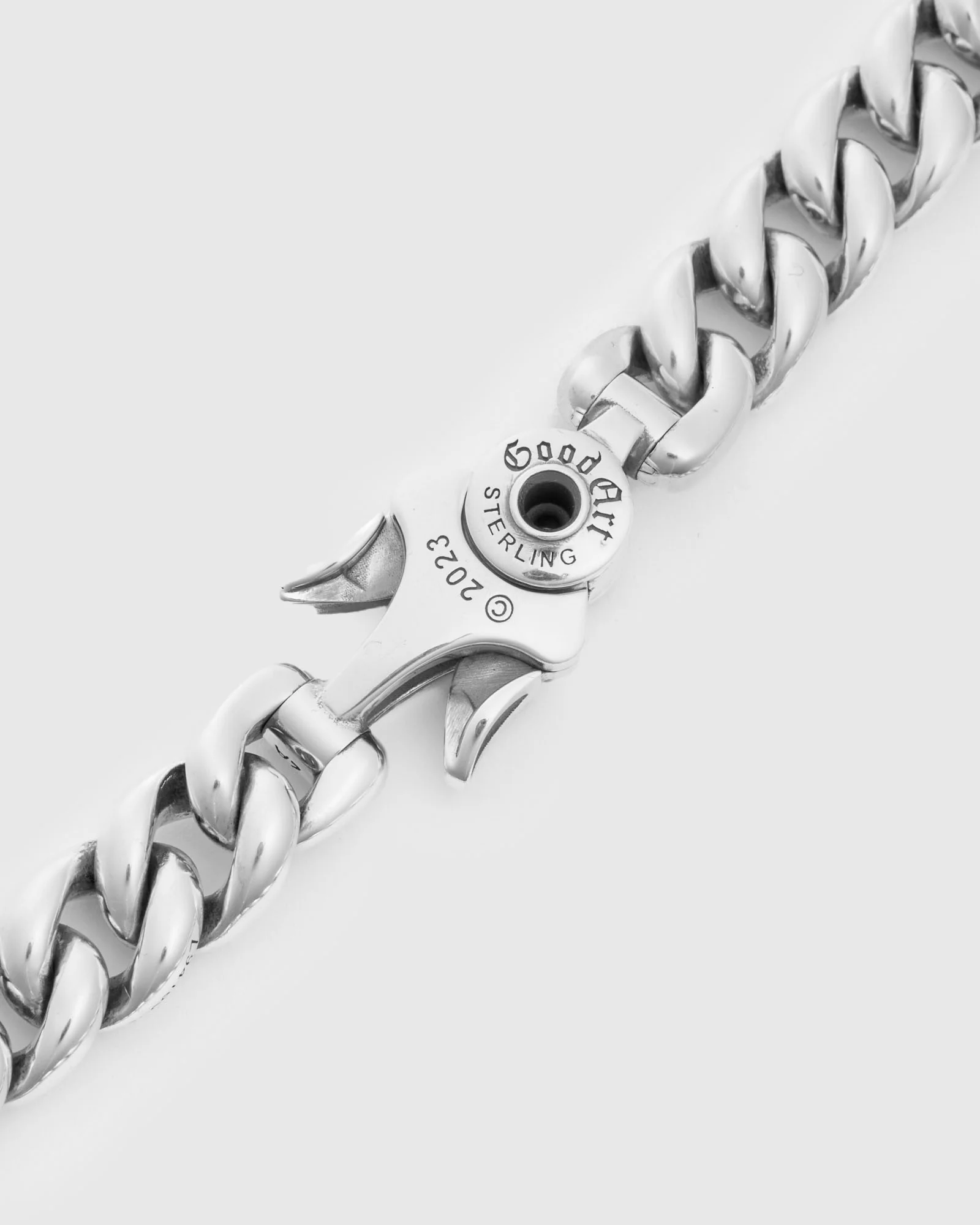 Model 10 Long Chain Size AA in Sterling Silver - Image 6
