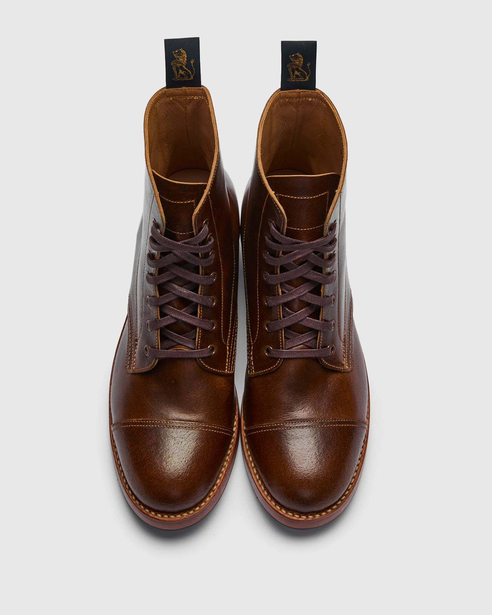 Montgomery Boot in Horween SHF Horsehide Havana - Image 6