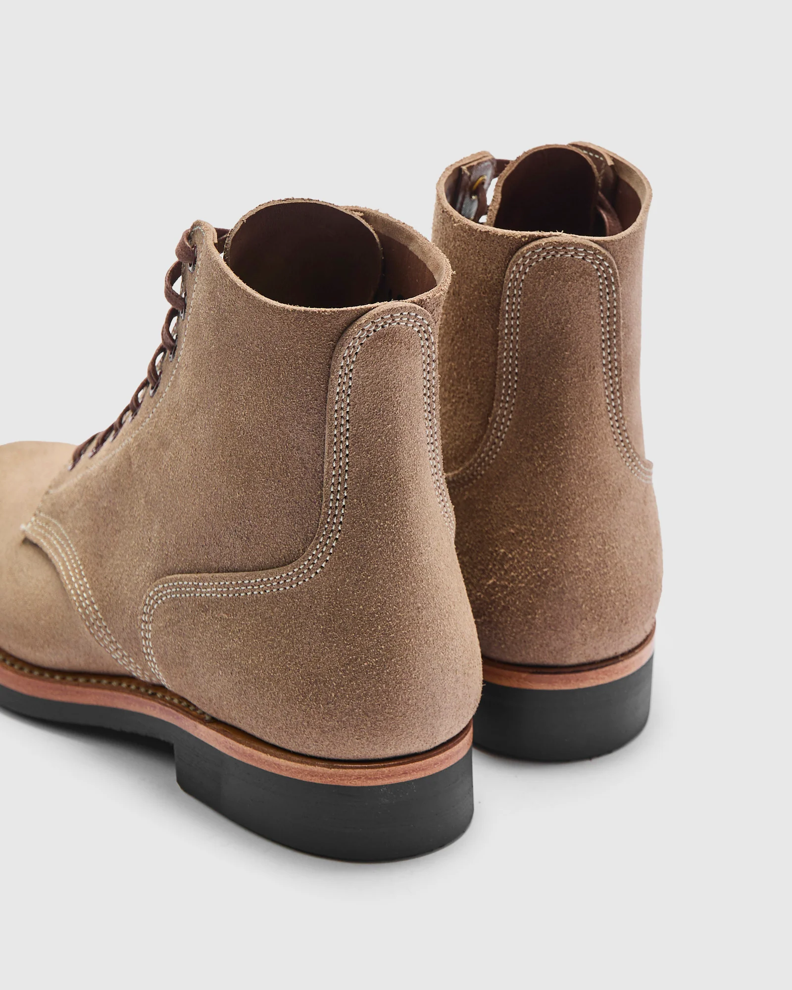 N-1 Field Shoe Boondocker Boot in Horween Natural Roughout - Image 5