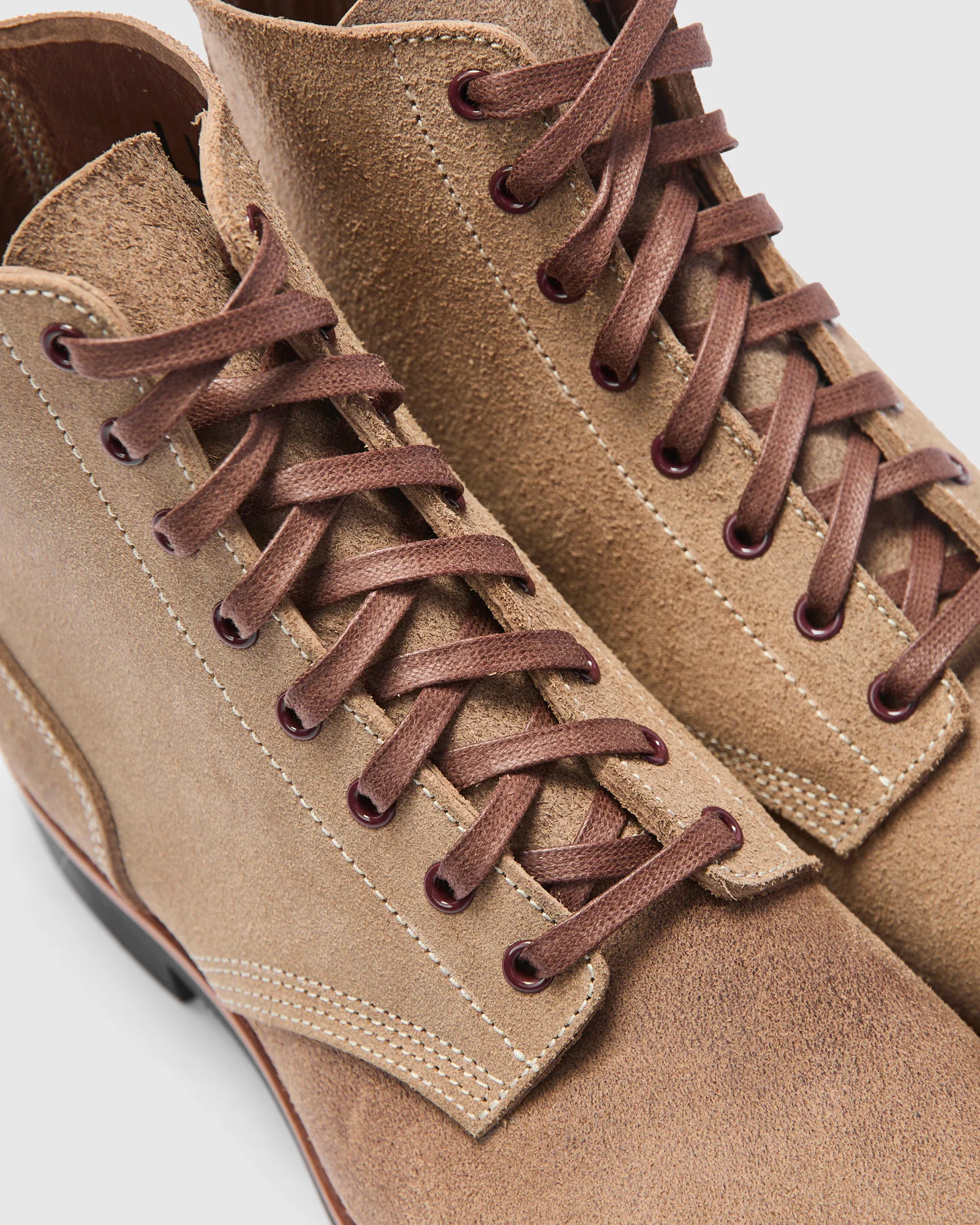 N-1 Field Shoe Boondocker Boot in Horween Natural Roughout - Image 7