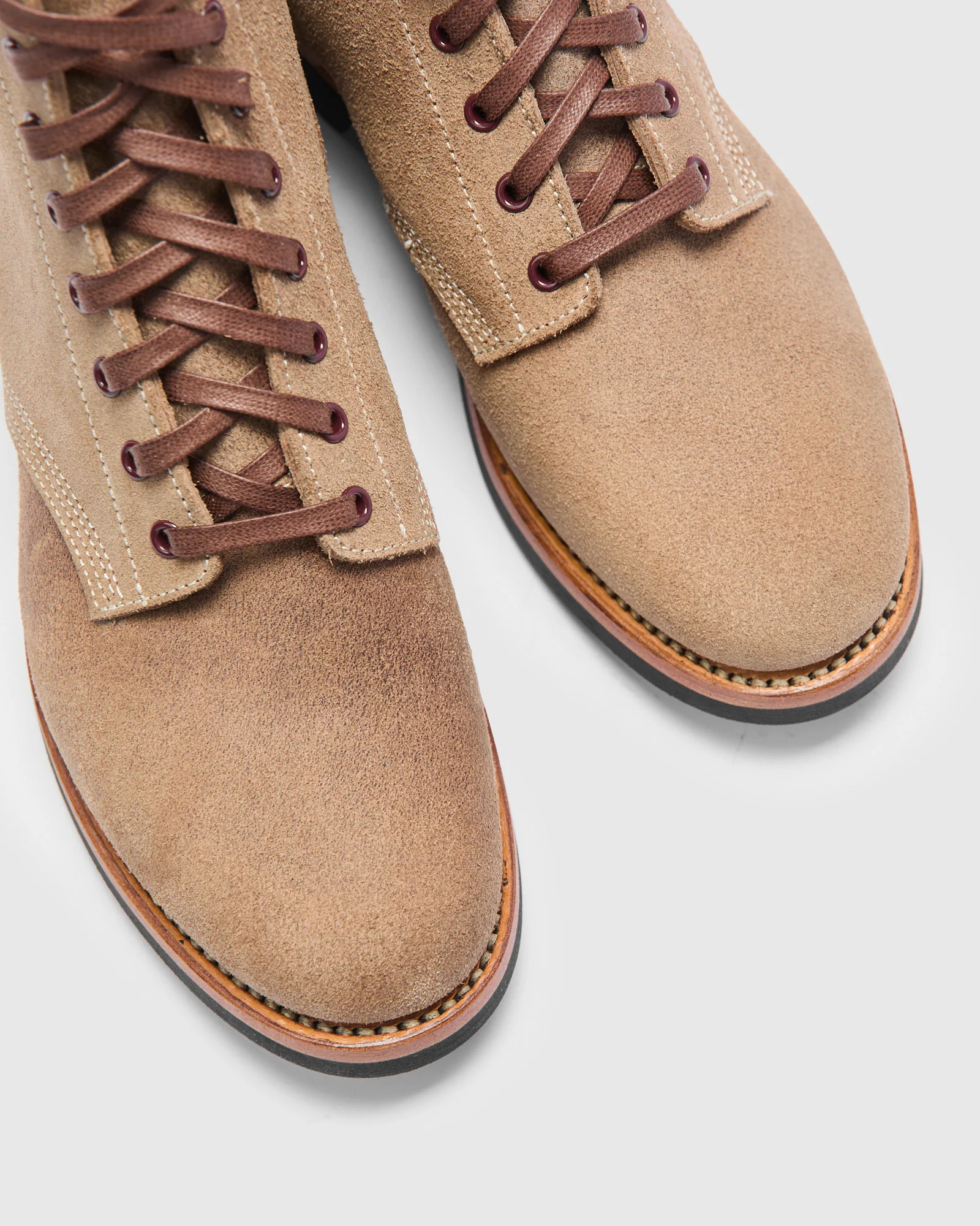 N-1 Field Shoe Boondocker Boot in Horween Natural Roughout - Image 8