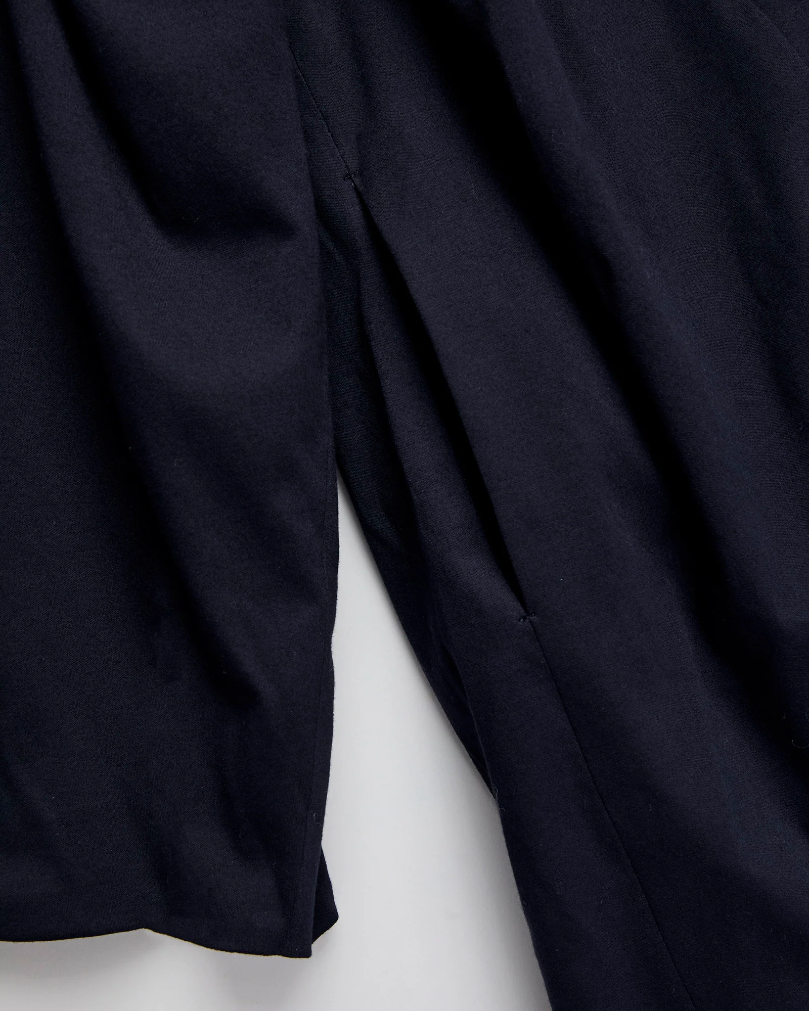 "Nagare Sakura" Reversible Knit Haori in Dark Navy - Image 9