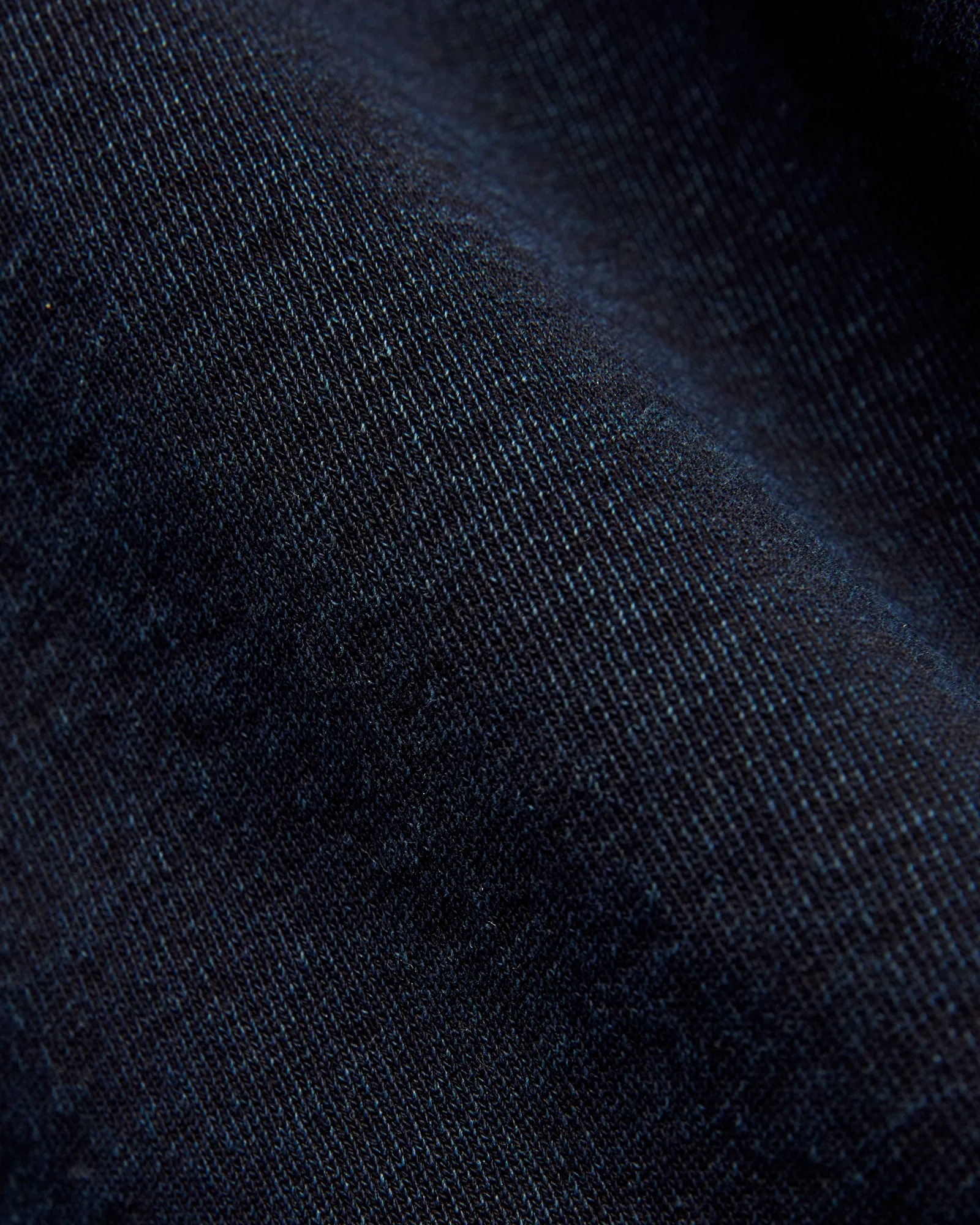 "Natural Dye" Crewneck Sweatshirt in Kakishibu Indigo - Image 7