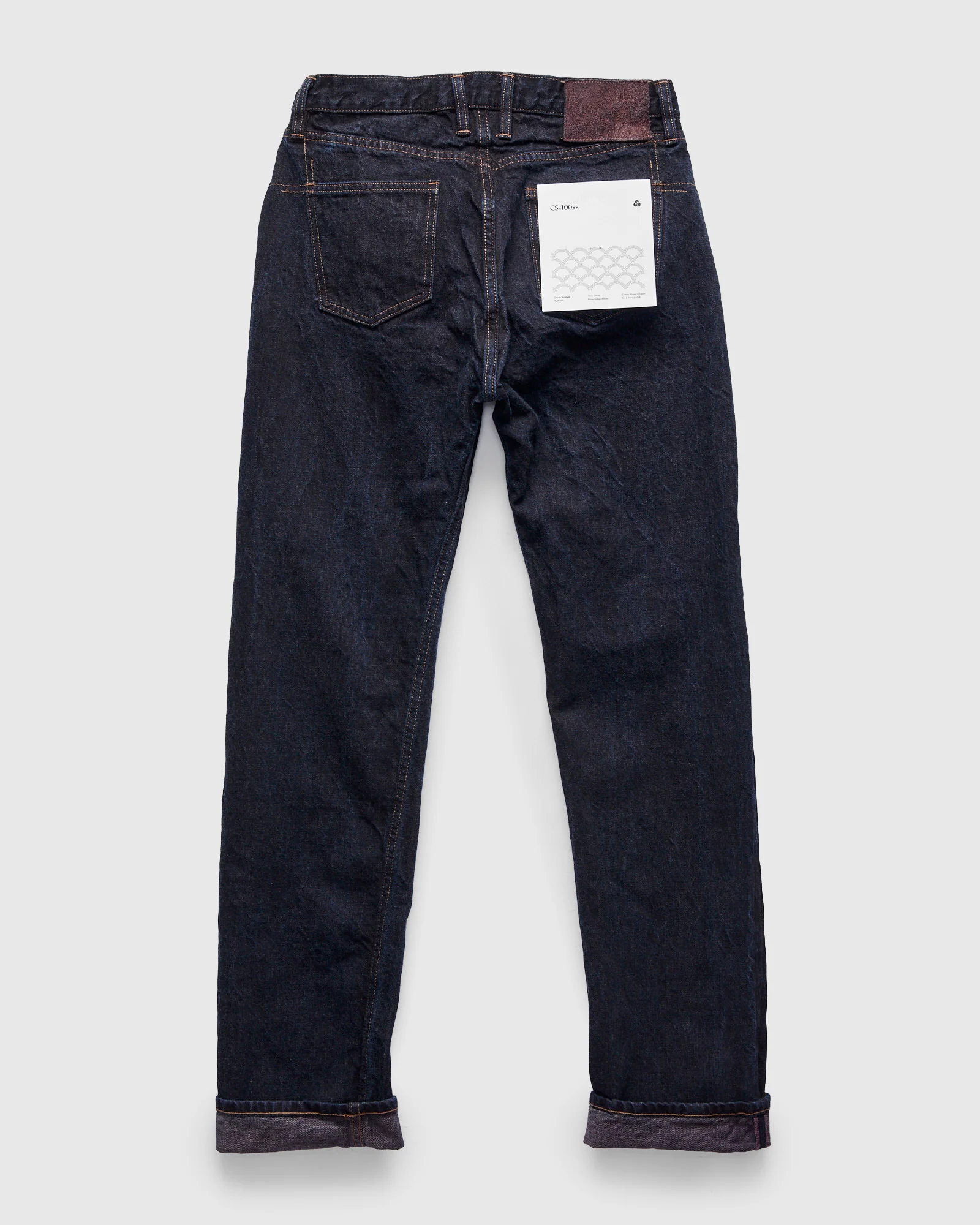 "Natural Dye Pack" 14oz Lavender Selvedge Denim - Classic Straight Fit - Image 3