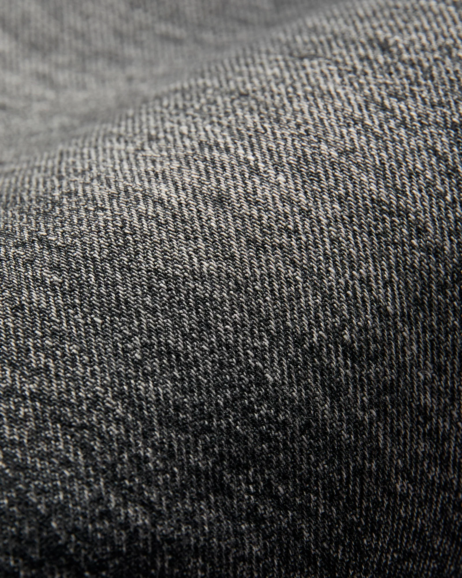 "Natural Used Black" 14oz Washed Selvedge Denim - Regular Straight Fit - Image 9