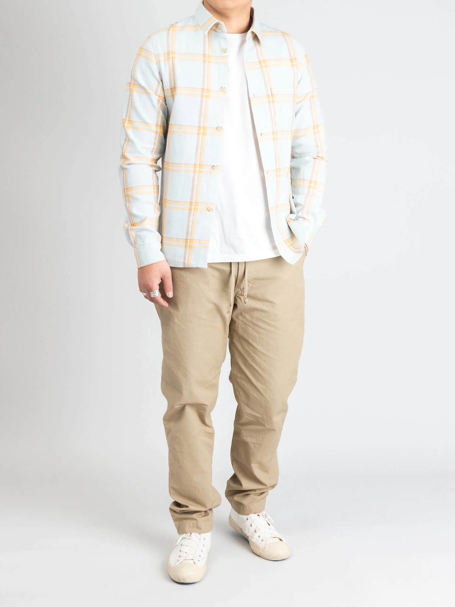 New Yorker Pants in Beige Ripstop - Image 13