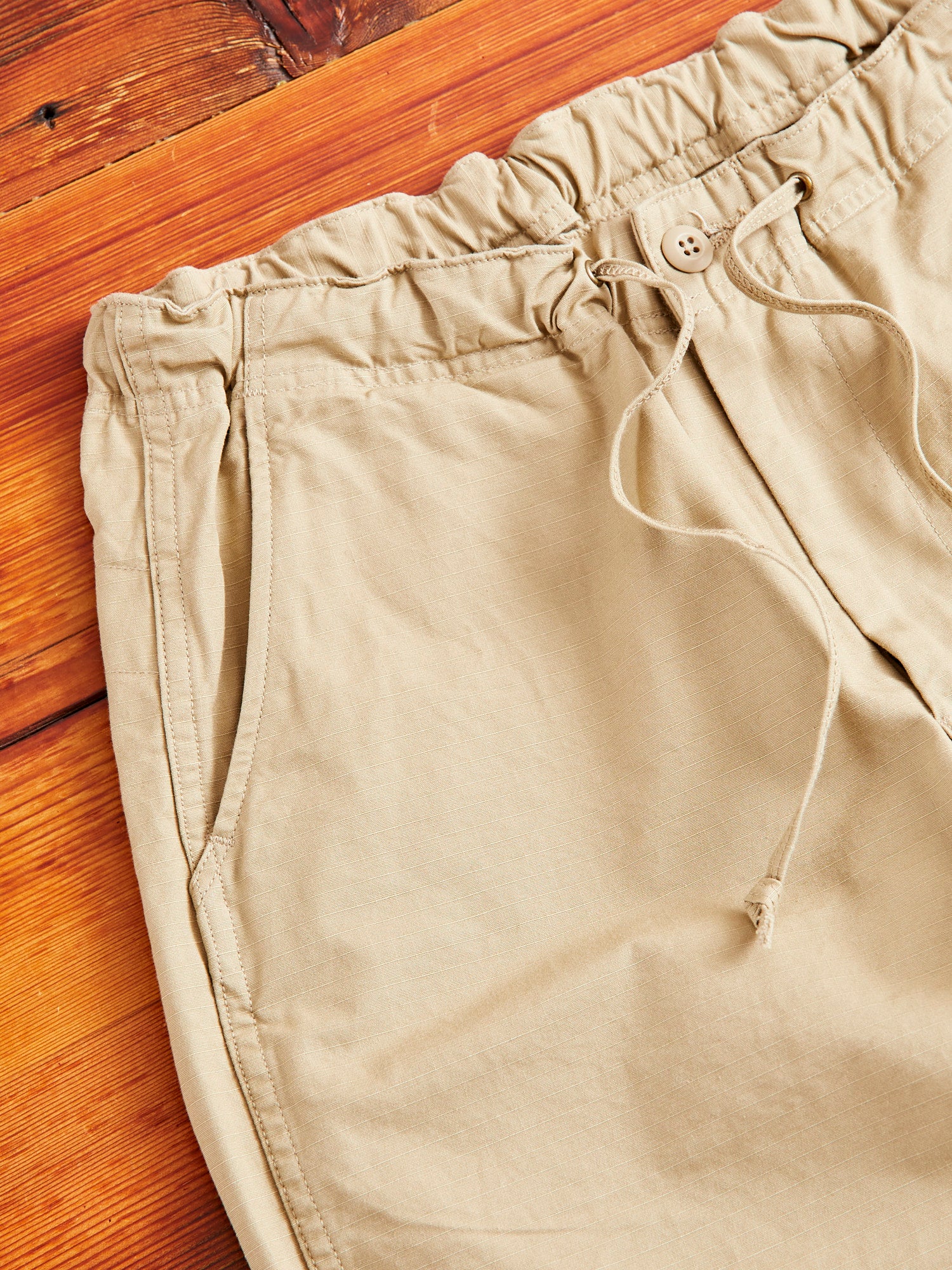New Yorker Pants in Beige Ripstop - Image 4