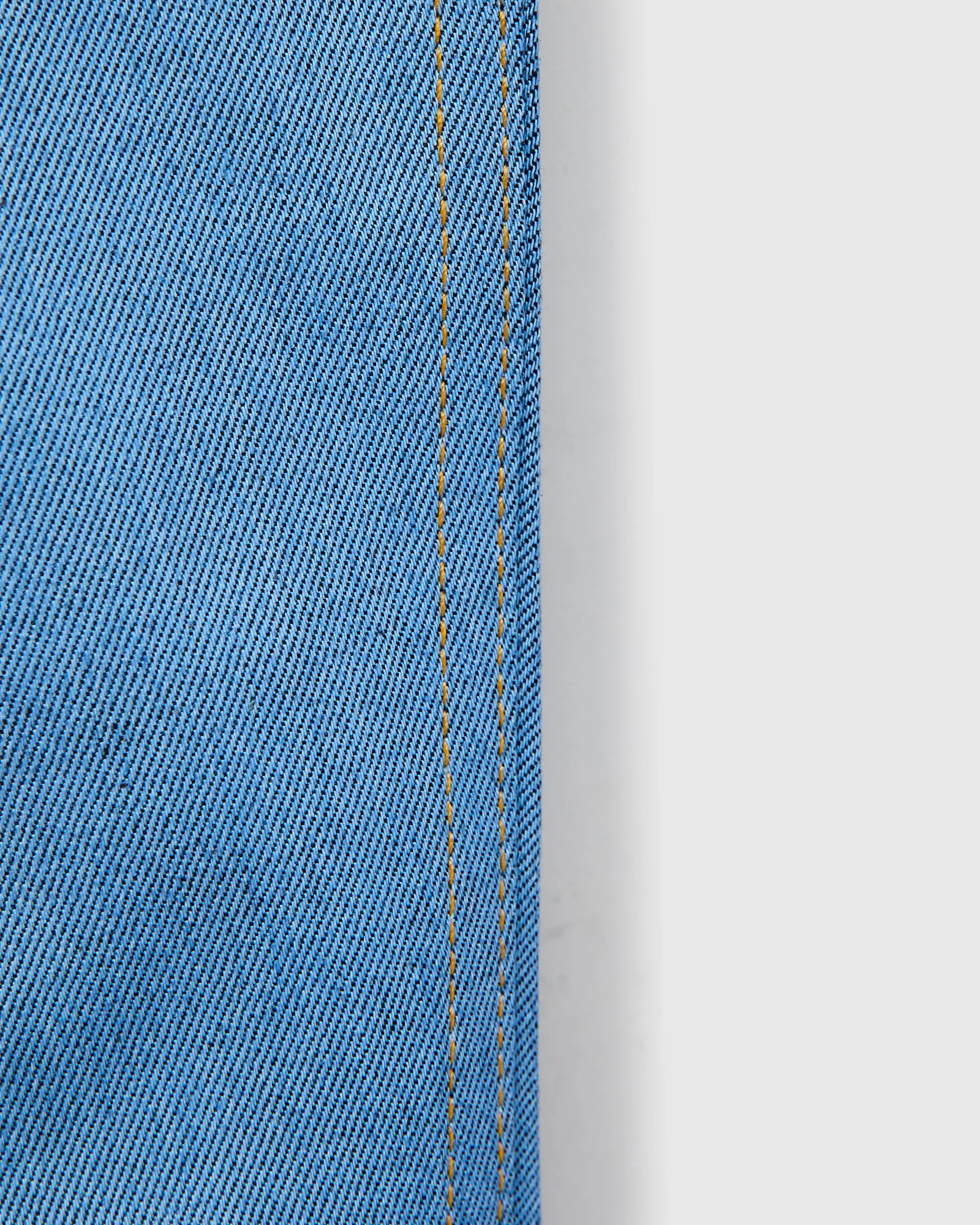 "Night Sky" 11oz Pale Indigo Selvedge Denim - Easy Guy Fit - Image 11