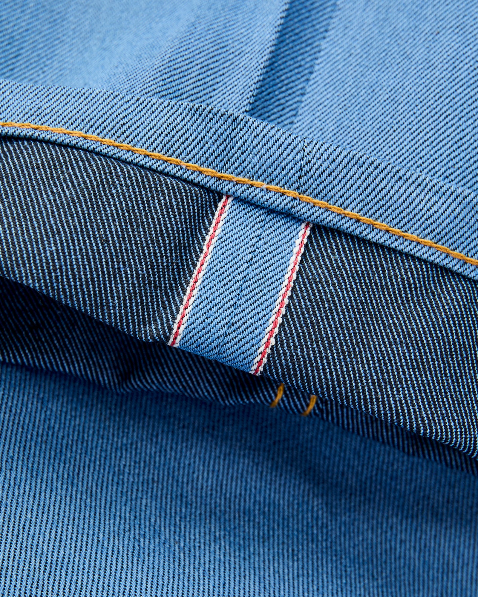 "Night Sky" 11oz Pale Indigo Selvedge Denim - Easy Guy Fit - Image 12