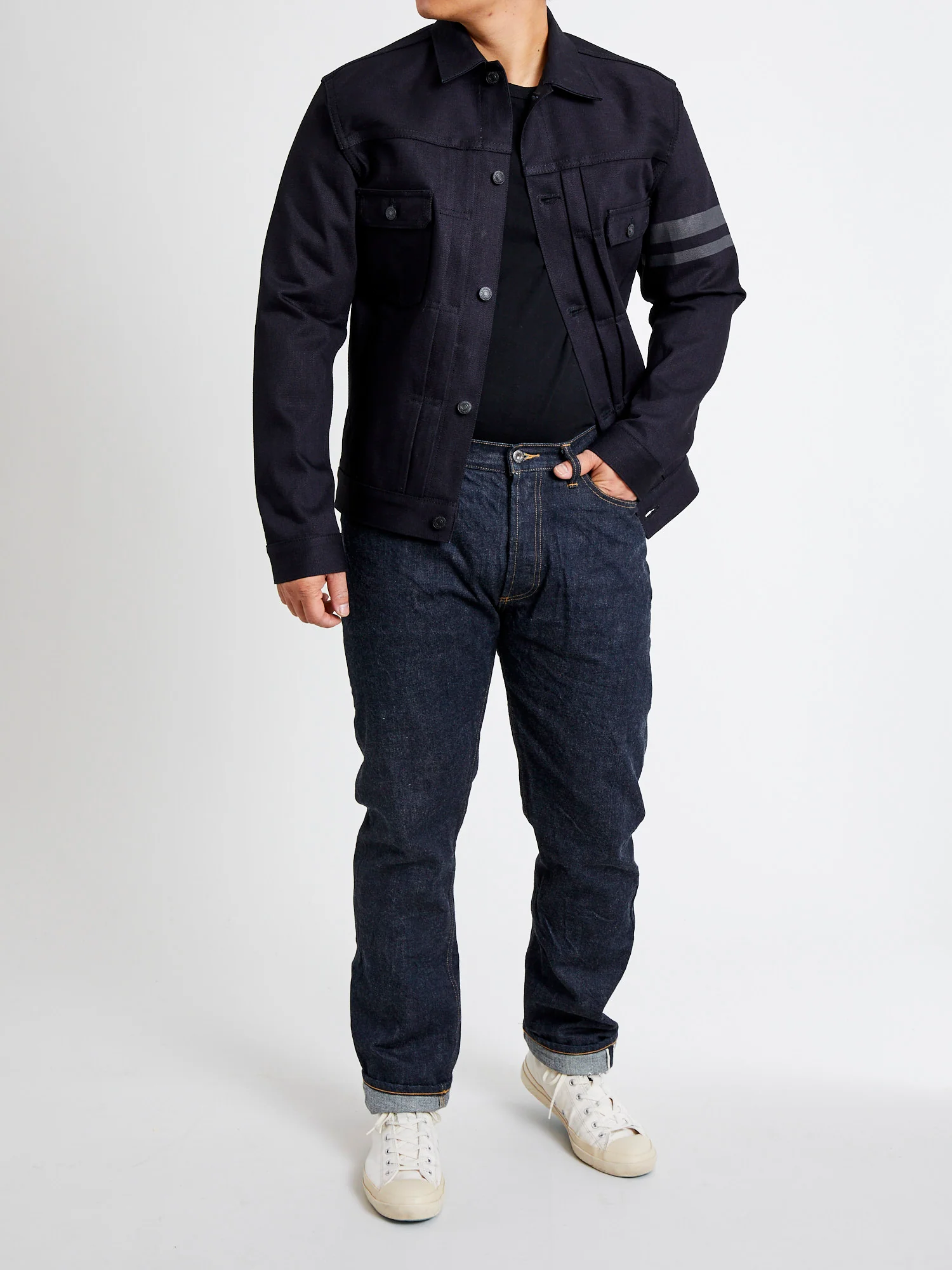 "Nightshade" 15.7oz Selvedge Type-2 Denim Jacket - Image 16