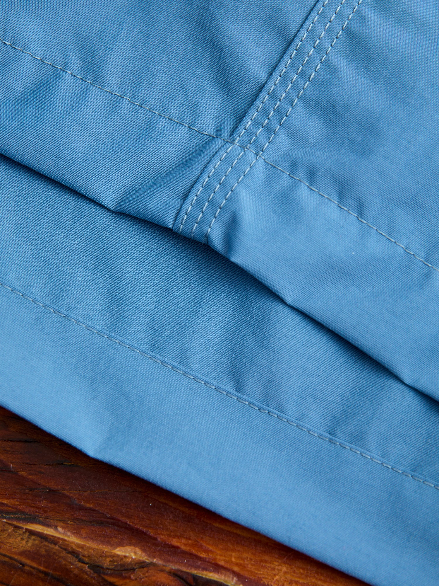 Nylon Taffeta Belted C.S Shorts in Sax Blue - Image 7