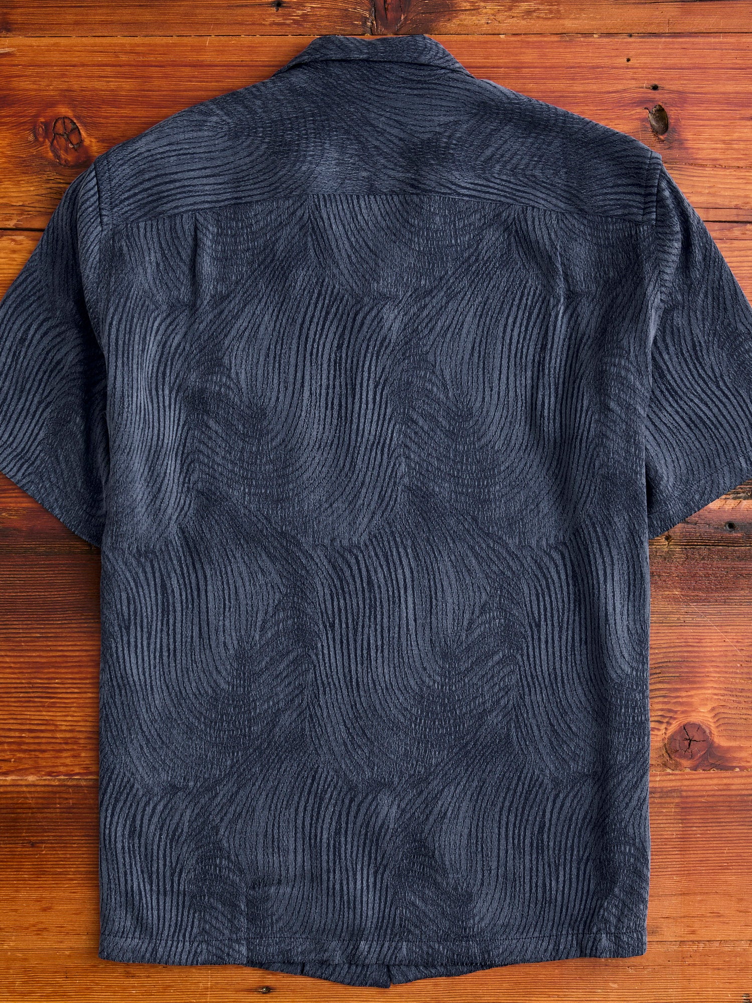 Optic Button-Up Shirt in Navy - Image 9