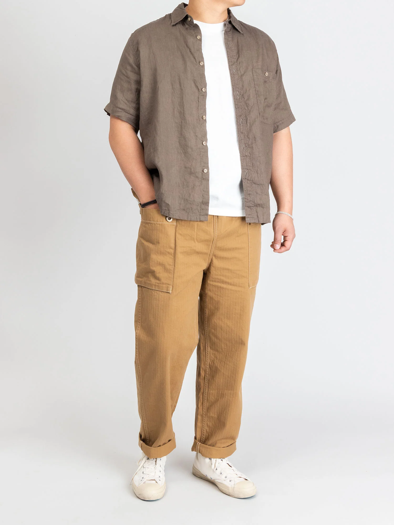 Original T-Shirt in Off White - Image 7