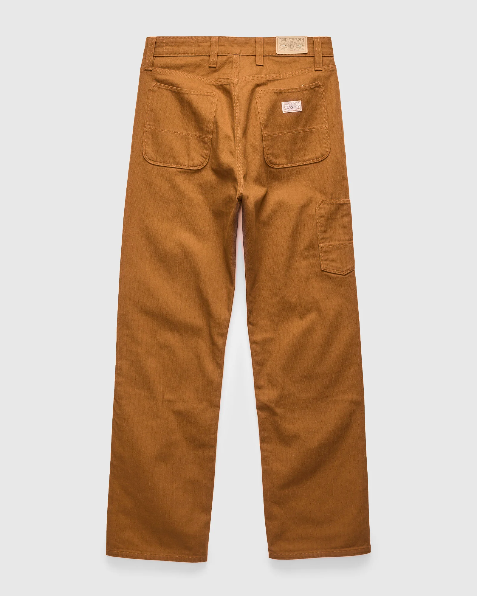 Ortega Pant in 13oz Rust Herringbone - Image 2