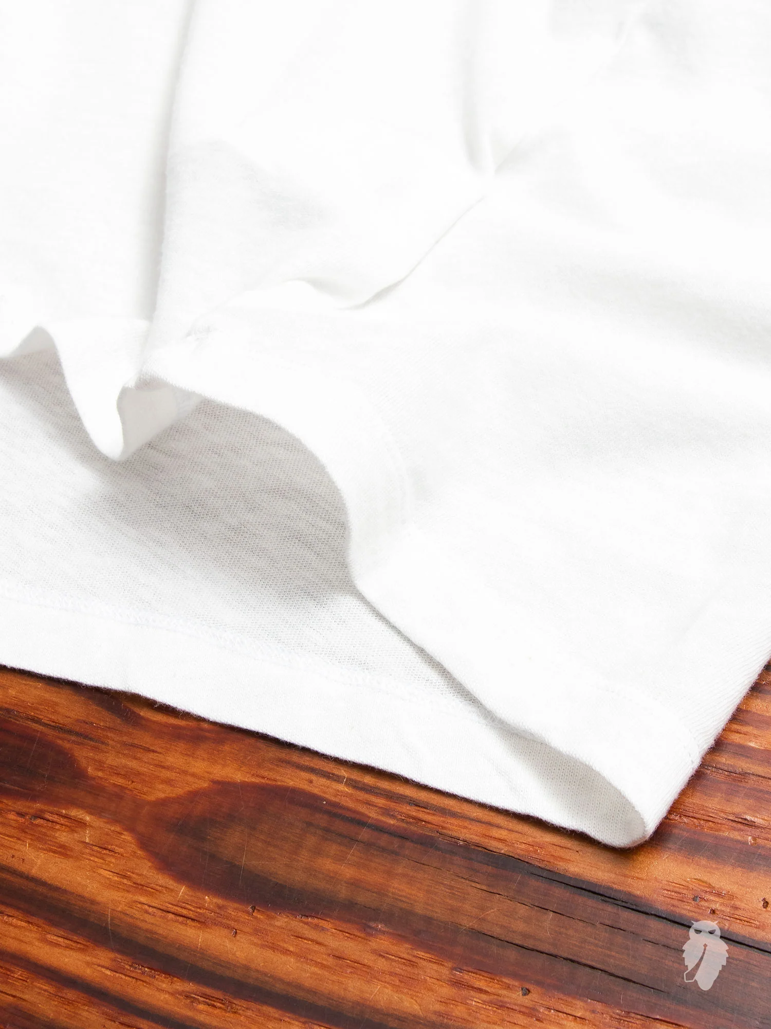U-Neck T-Shirt in Optic White - Image 4