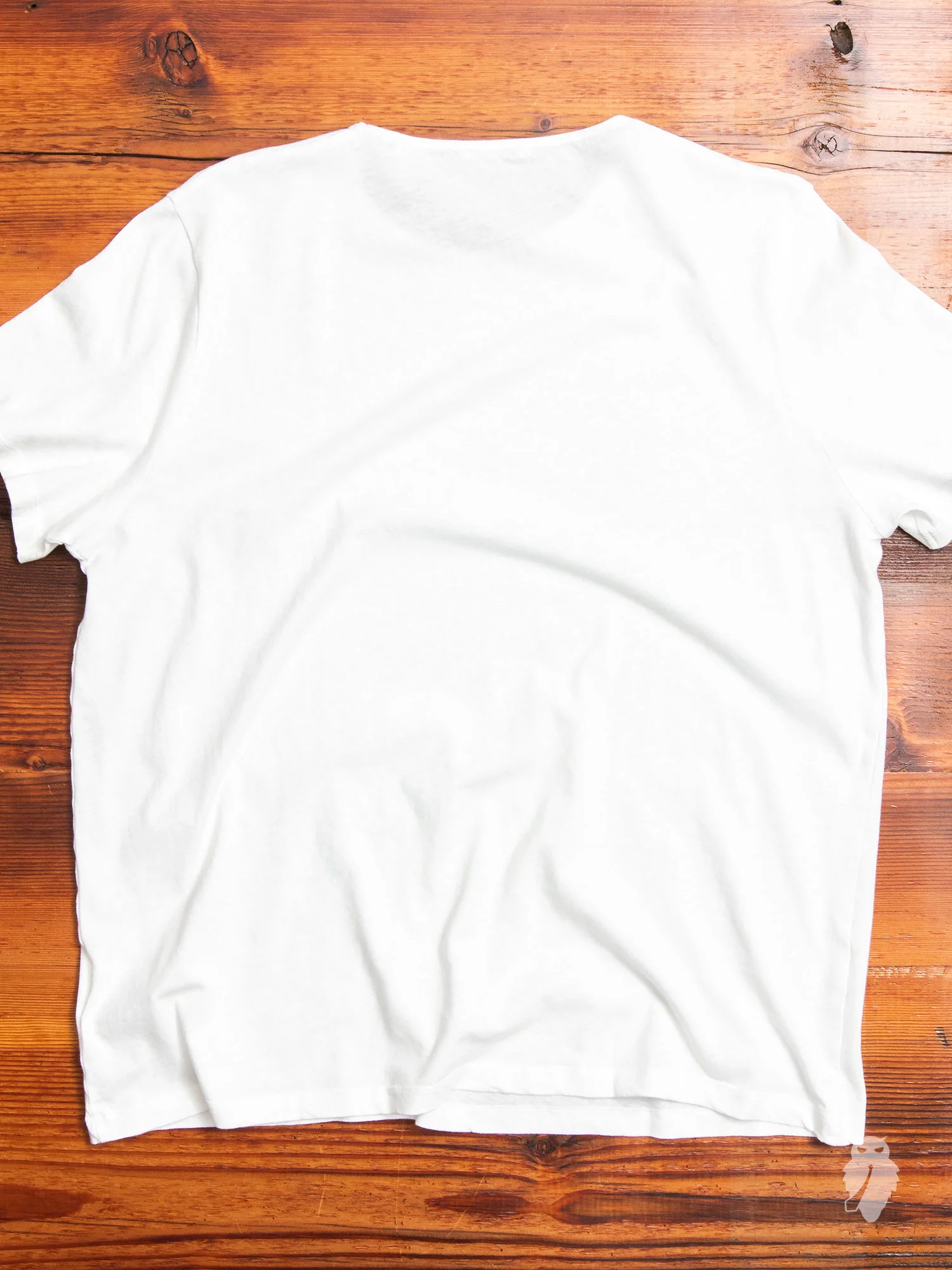 U-Neck T-Shirt in Optic White - Image 5