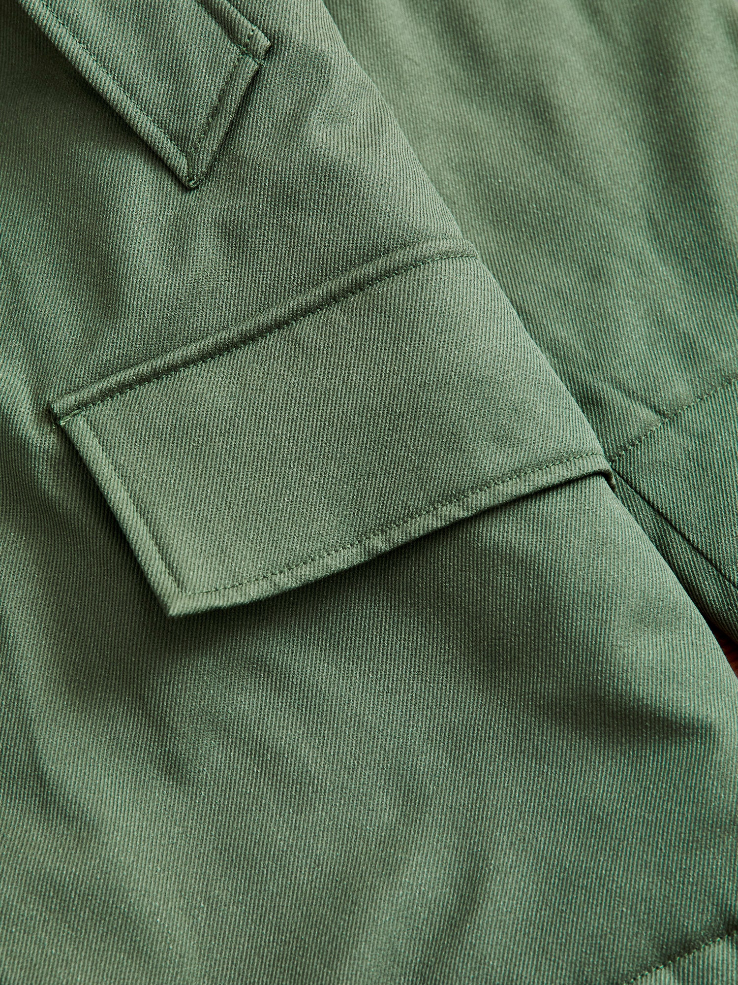 Outdoor Quilting Jacket in Olive - Image 5
