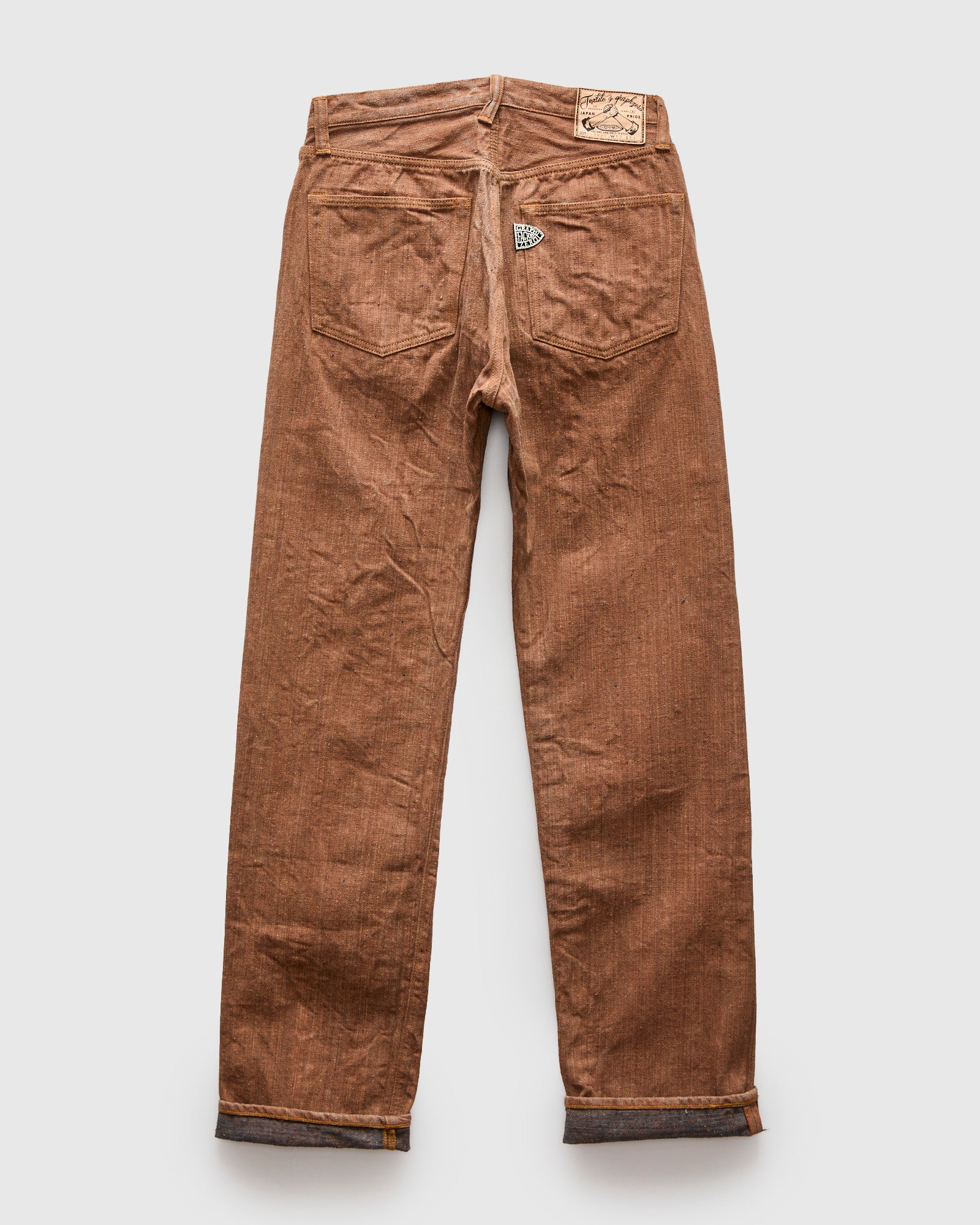 "Persimmon x Aizome" 13oz Nep Selvedge Denim - Regular Straight Fit - Image 3