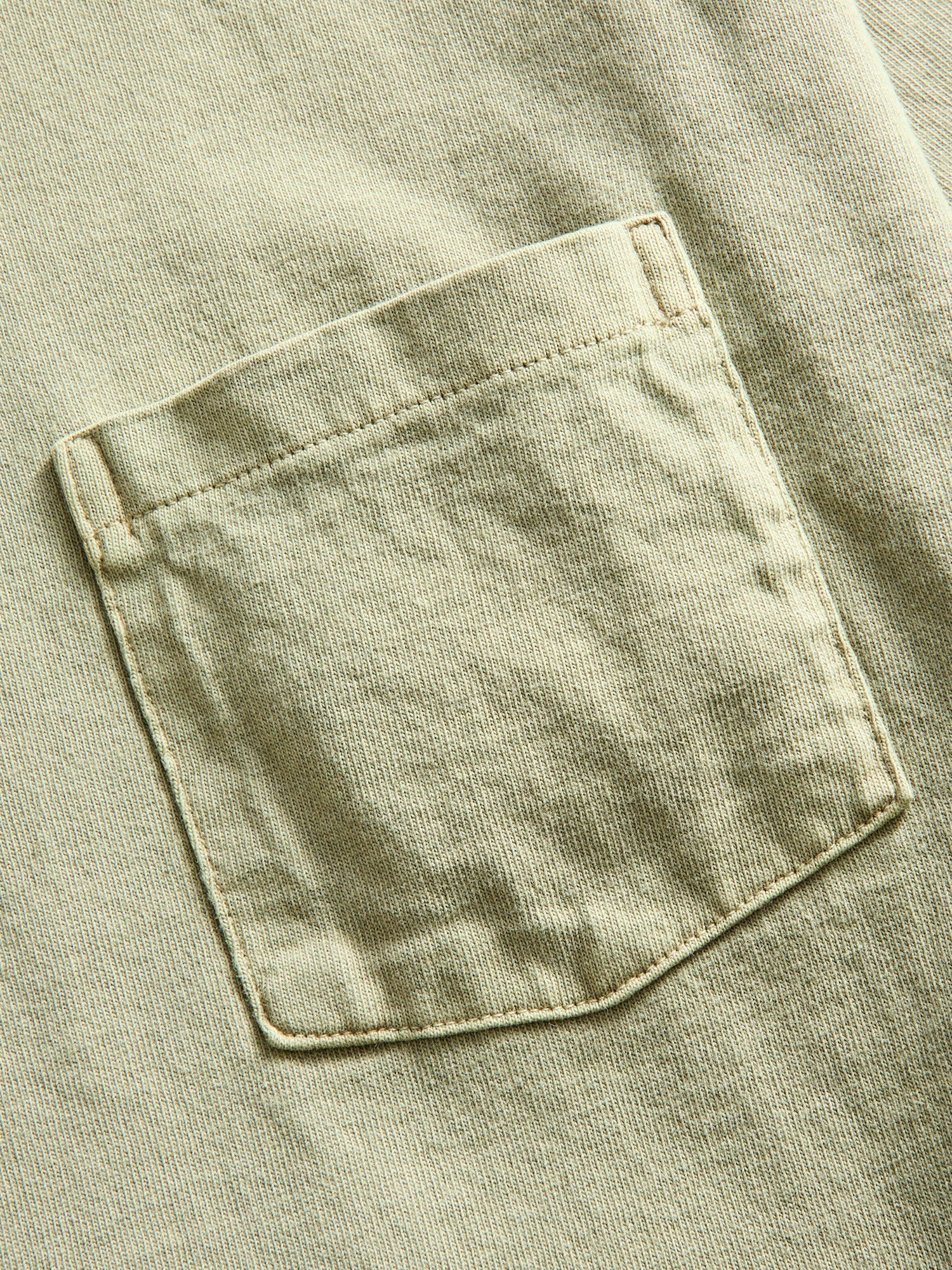 Pigment Dyed Pocket Tee in Dusty Zeder - Image 5