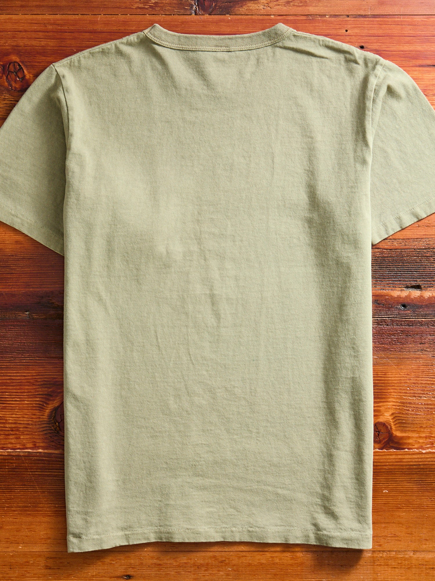 Pigment Dyed Pocket Tee in Dusty Zeder - Image 7